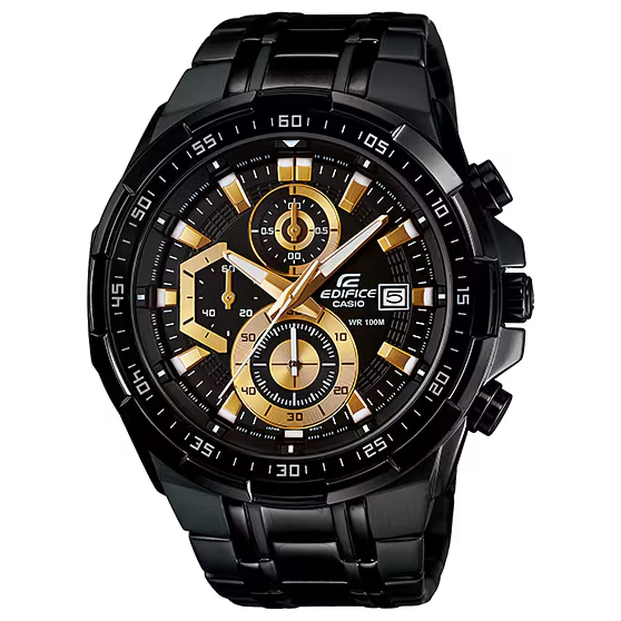 Montre Casio Edifice EFR-539BK-1A Homme Noir Doré