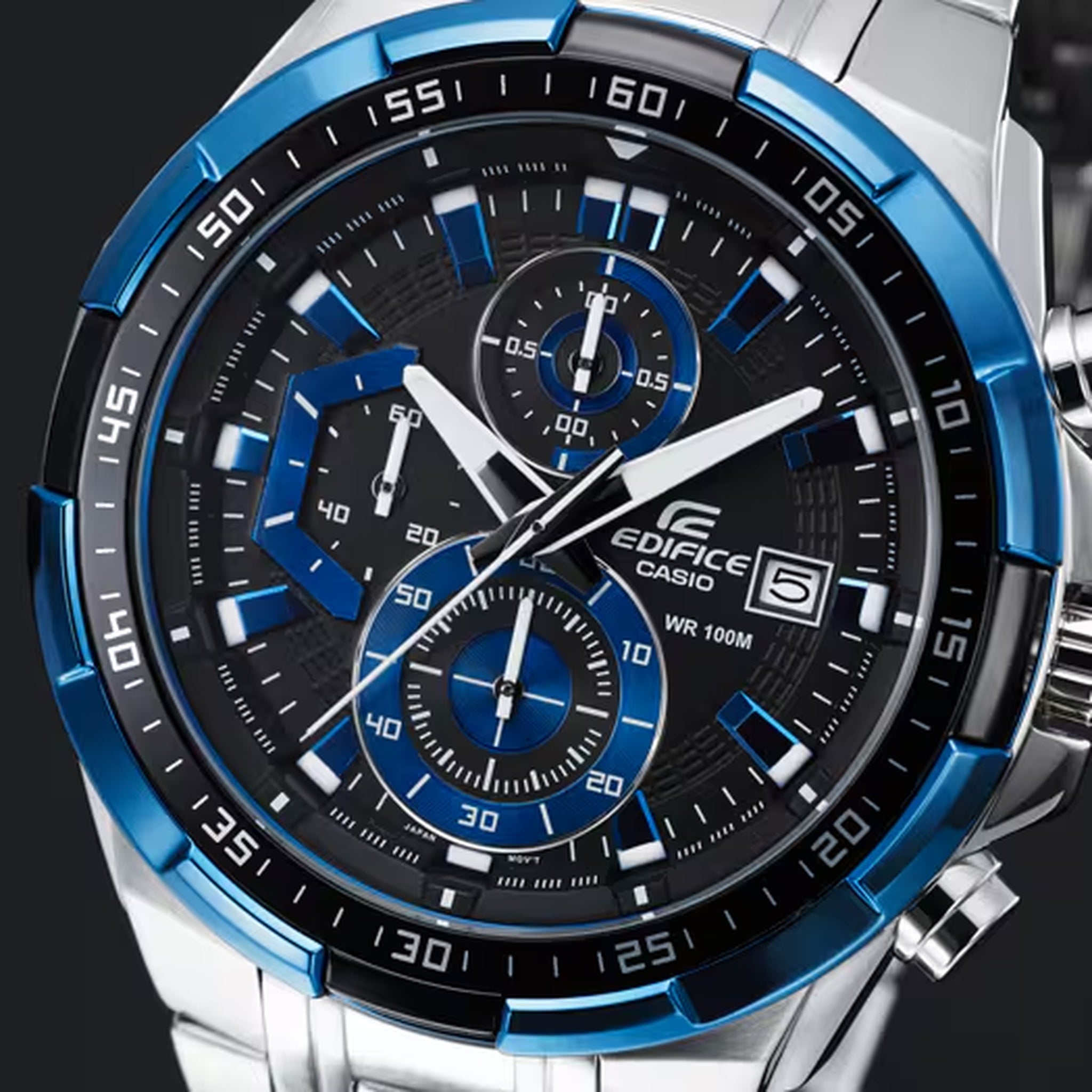 Montre Casio Edifice EFR-539D-1A2 Homme Noir Bleu