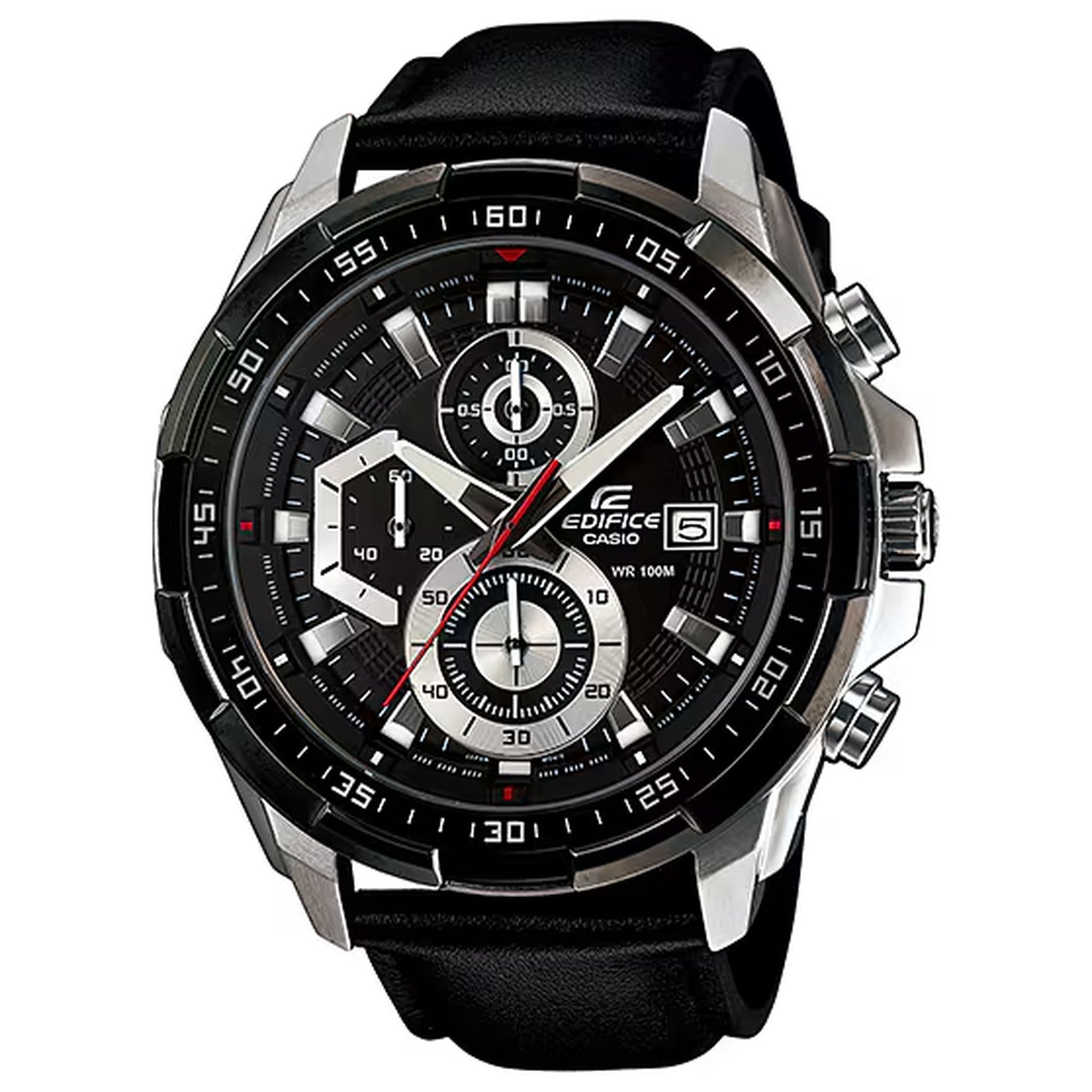 Montre Casio Edifice EFR-539L-1A Homme Argenté Noir