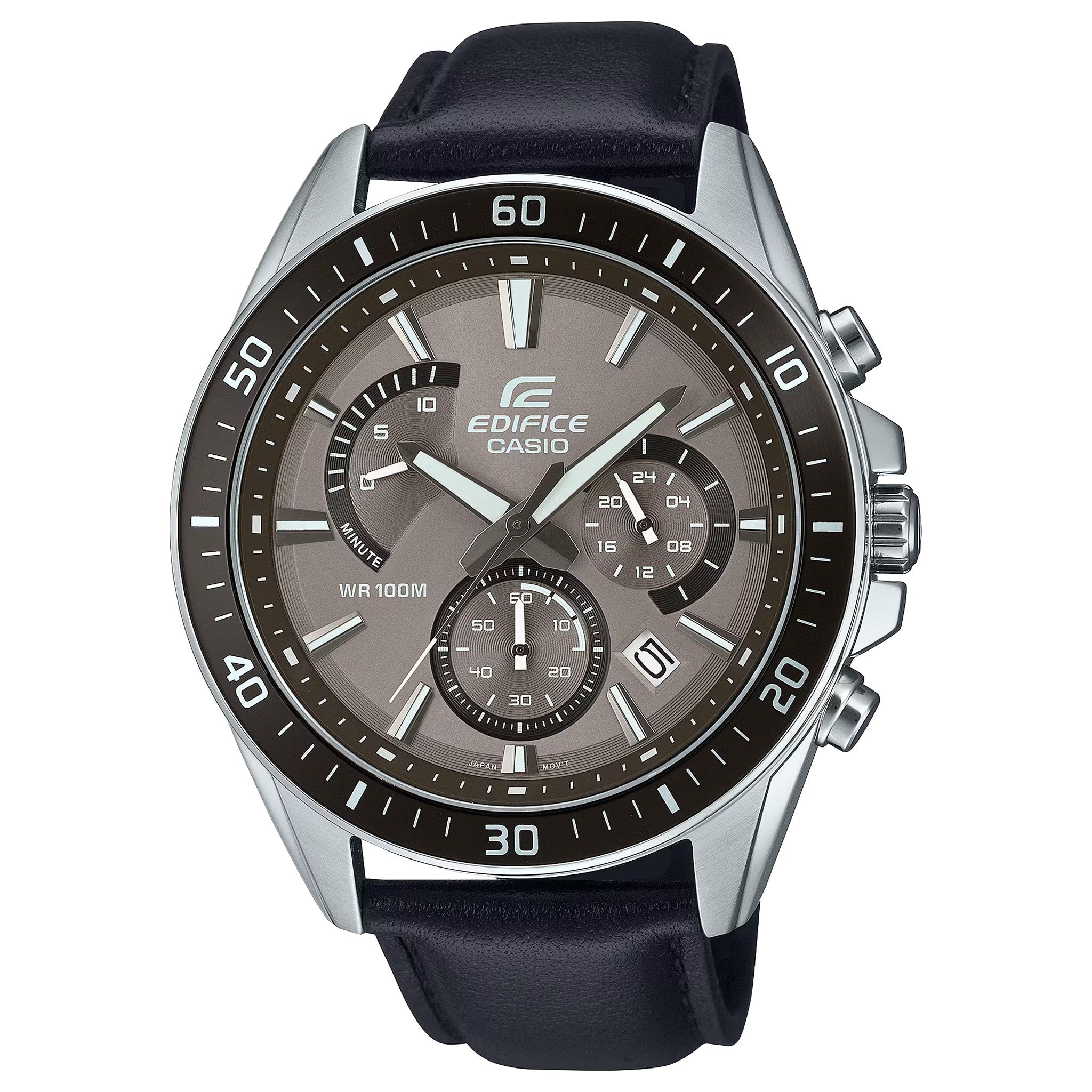 Montre Casio Edifice EFR-552L-5A Homme Argenté Noir