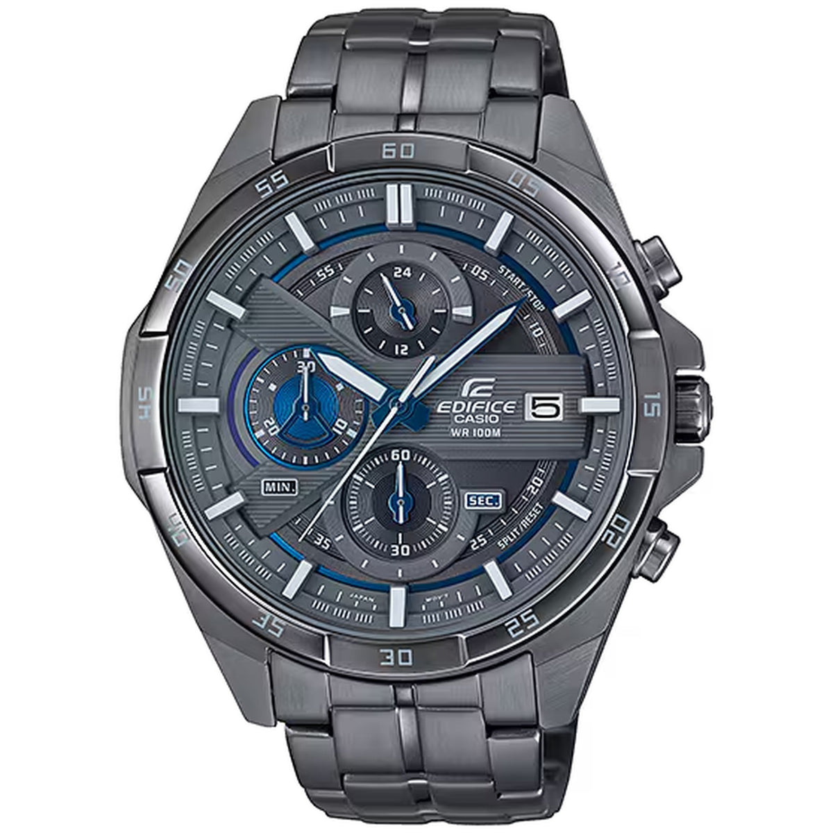 Montre Casio Edifice EFR-556GY-1AV Chronographe Gris Bleu