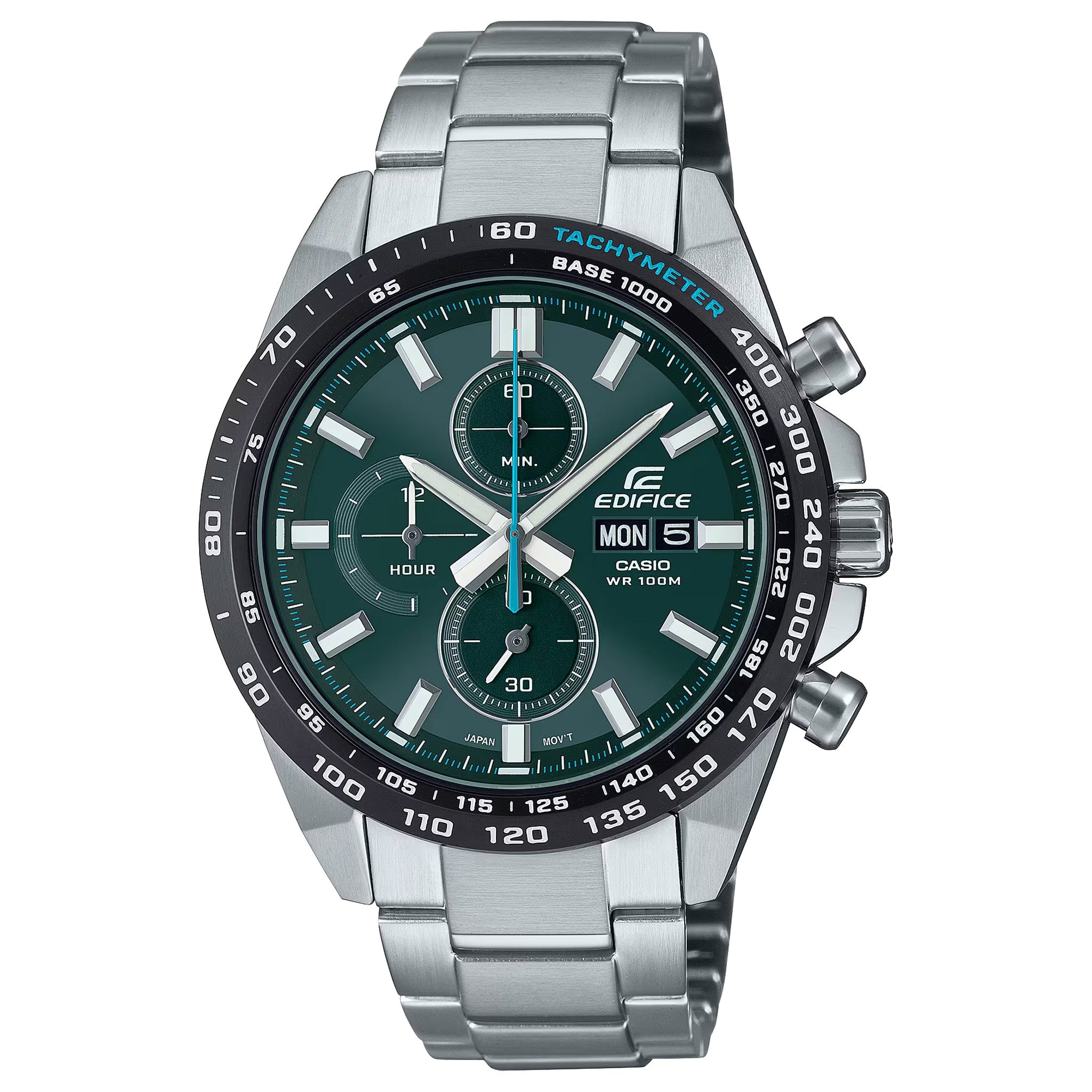 Montre Casio Edifice EFR-574DB-3A Homme Argenté Vert