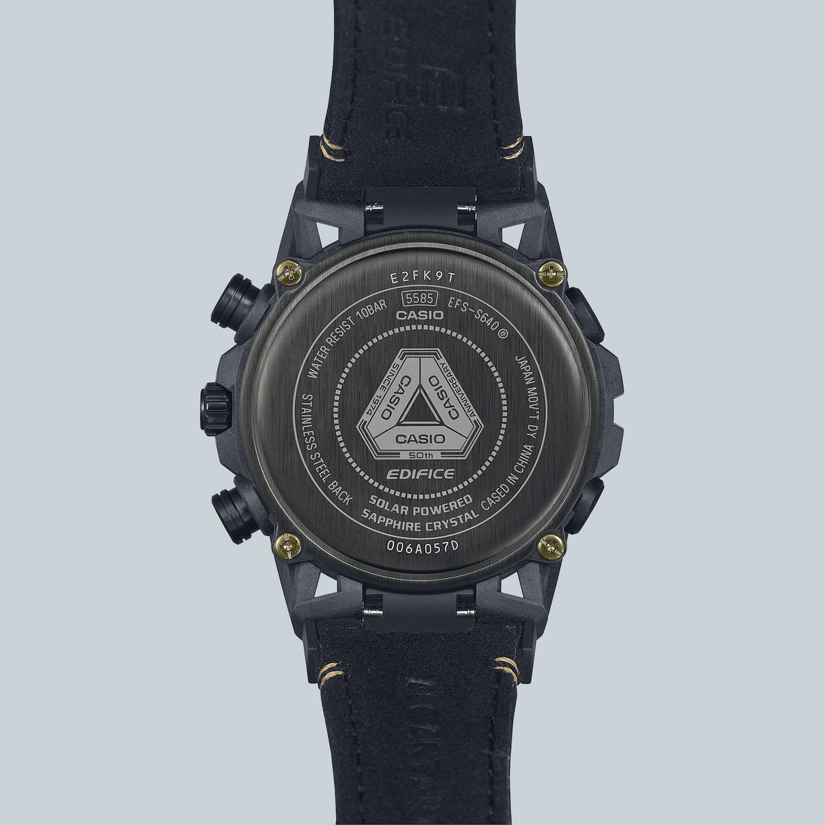 Montre Casio Edifice EFS-S640ZE-1A Homme Noir Doré