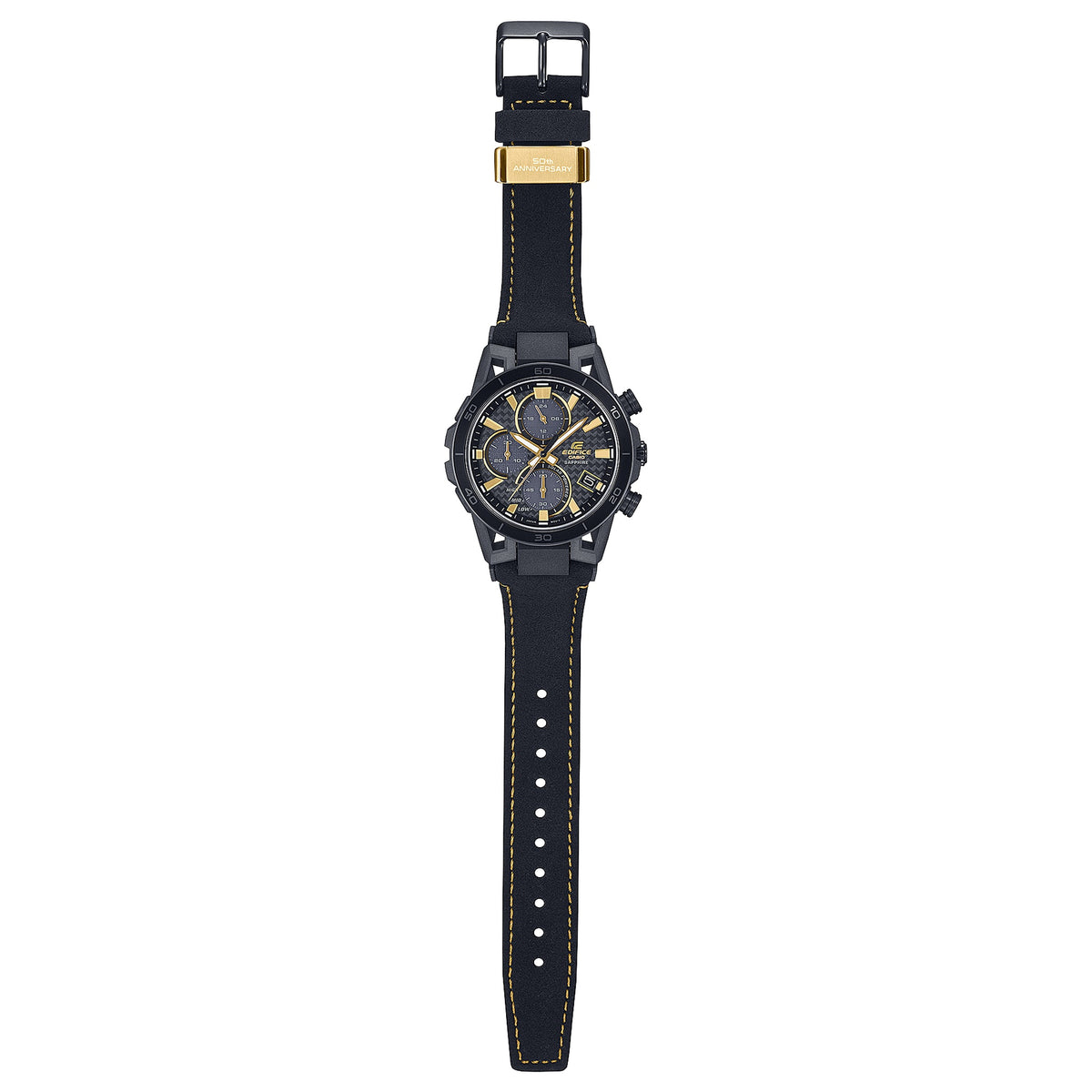 Montre Casio Edifice EFS-S640ZE-1A Homme Noir Doré