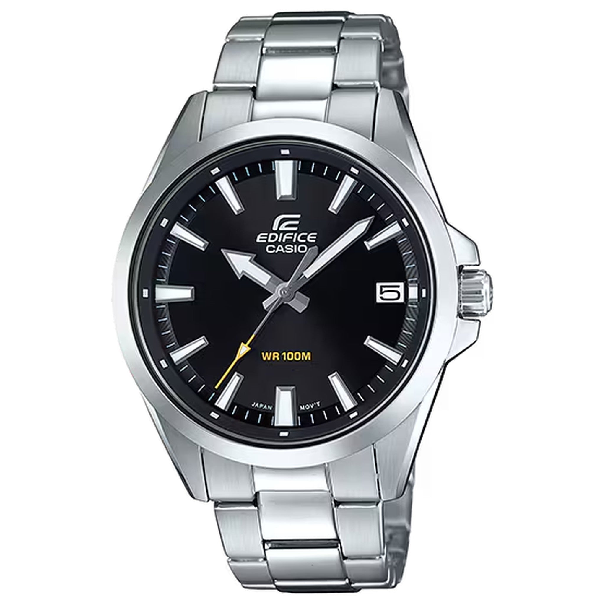 Casio Edifice EFV-100D-1A Herrenuhr Silber Schwarz