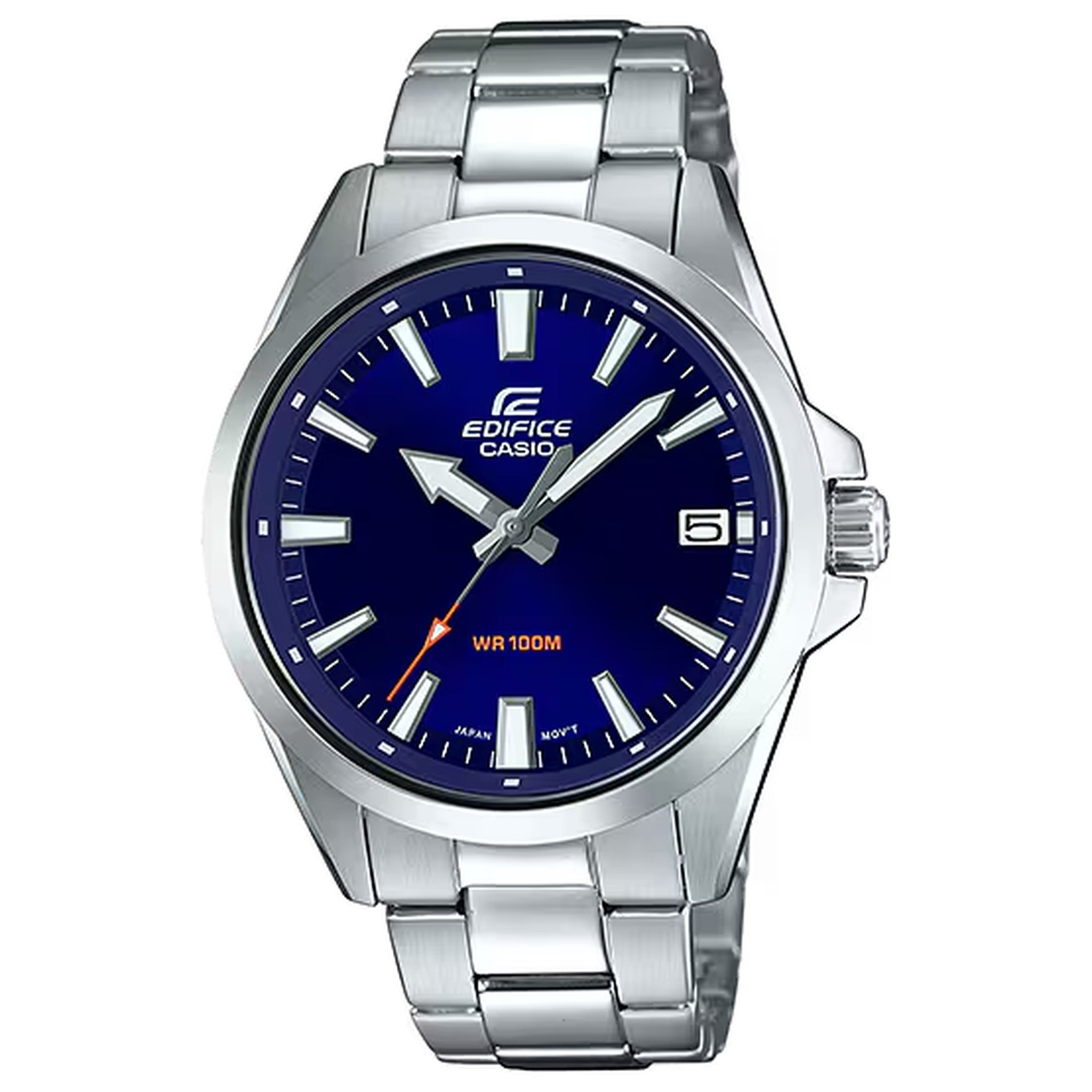 Montre Casio Edifice EFV-100D-2A Homme Argenté Bleu