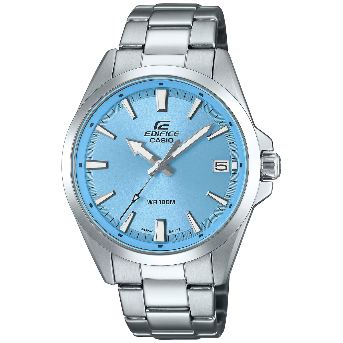 Casio Edifice EFV-100D-2BV Uhr Hellblau Herren