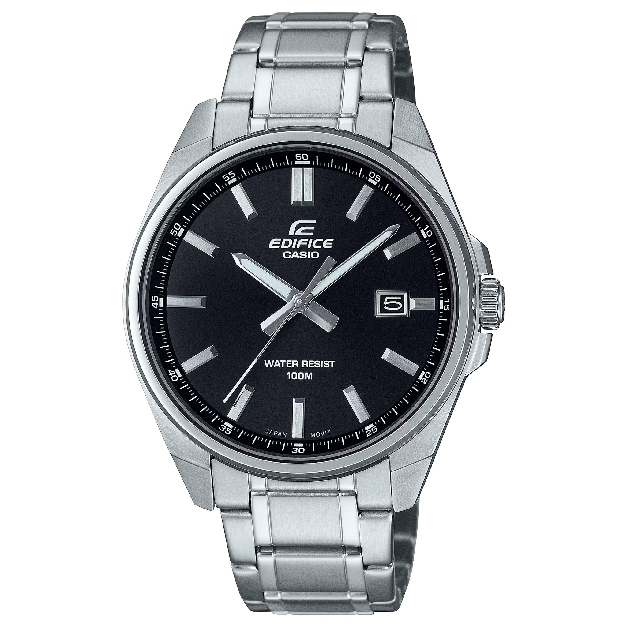 Casio Edifice EFV-150D-1A Herrenuhr Silber Schwarz