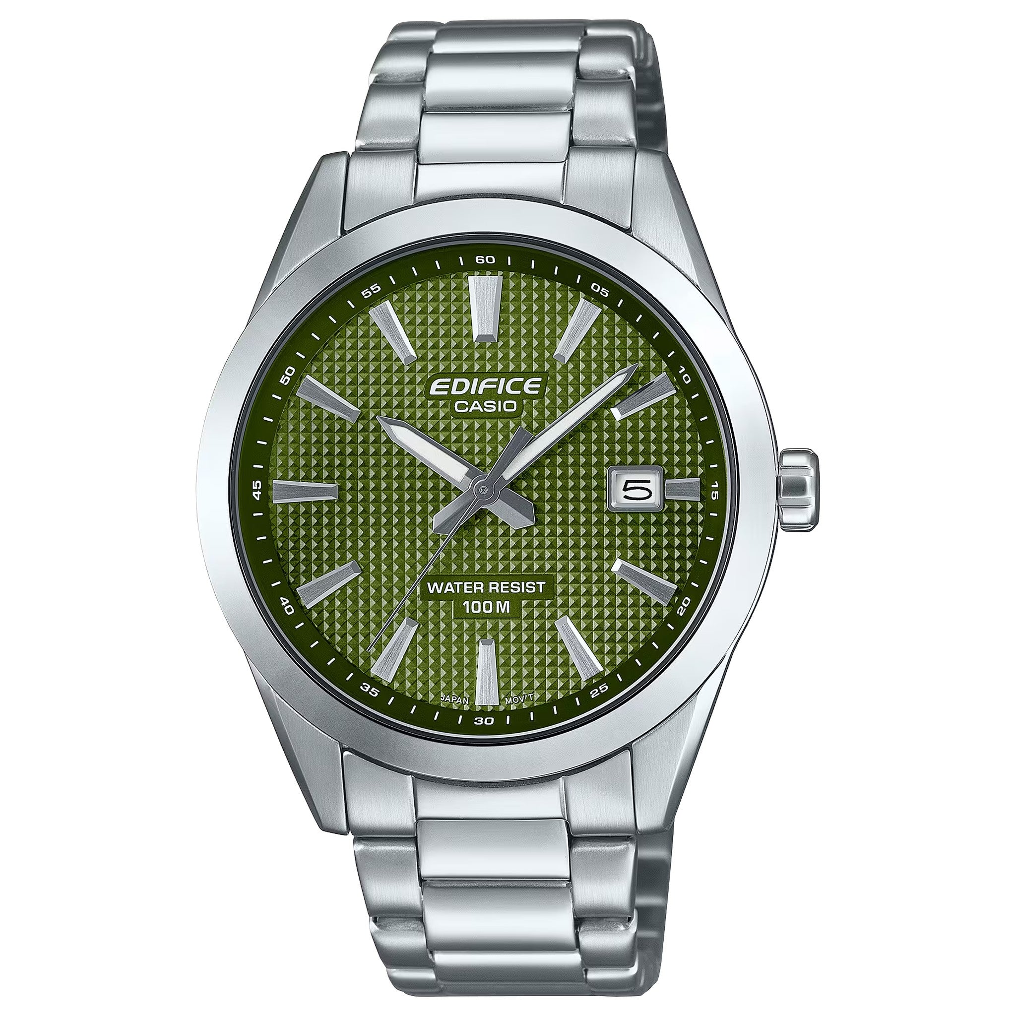 Casio Edifice EFV-160D-3A Herrenuhr Grün