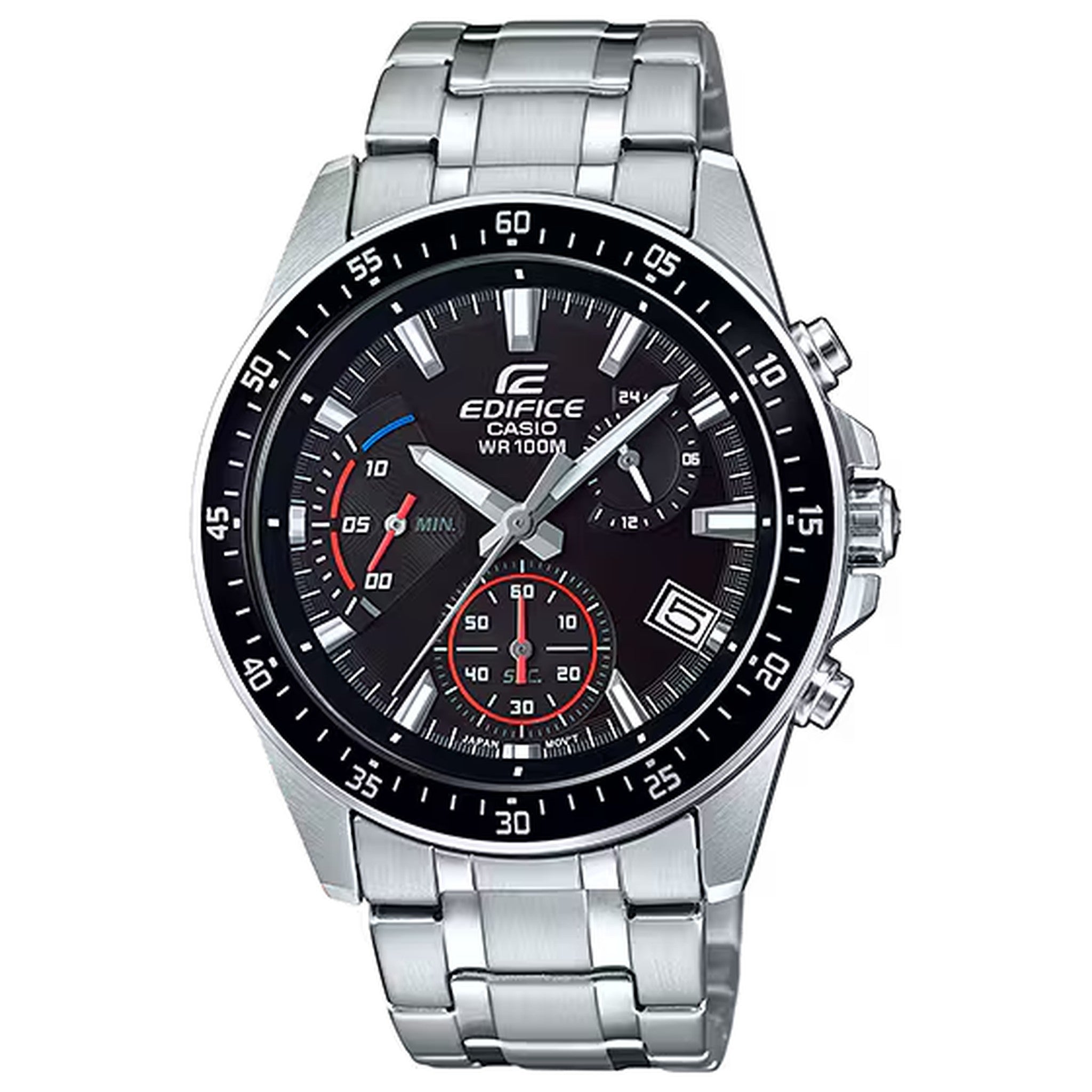 Casio Edifice EFV-540D-1A Herrenuhr Schwarz