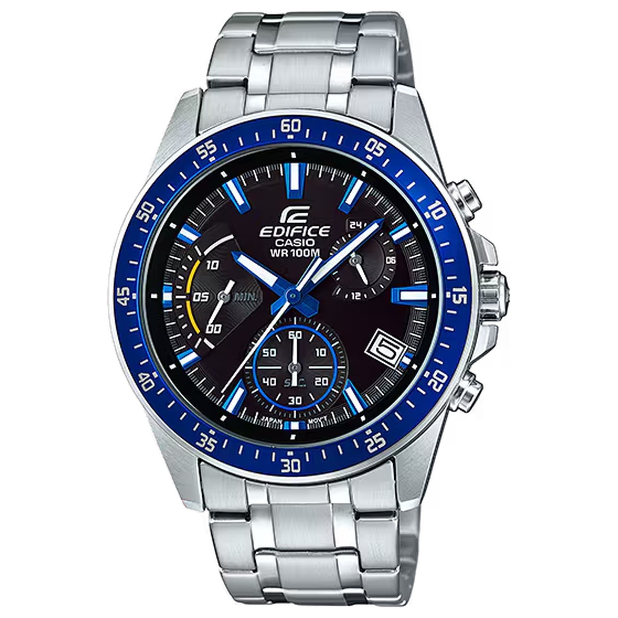 Casio Edifice EFV-540D-1A2 Herrenuhr Schwarz Blau