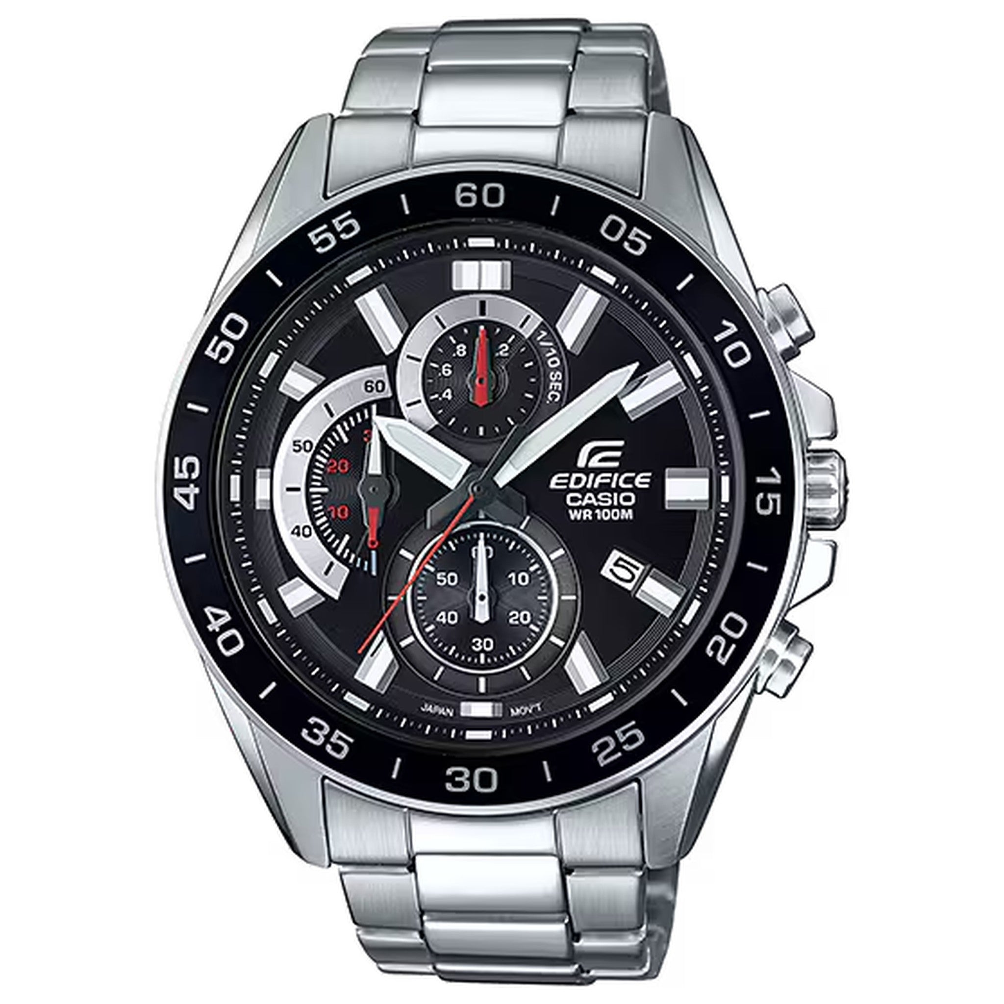 Casio Edifice EFV-550D-1A Herrenuhr Schwarz