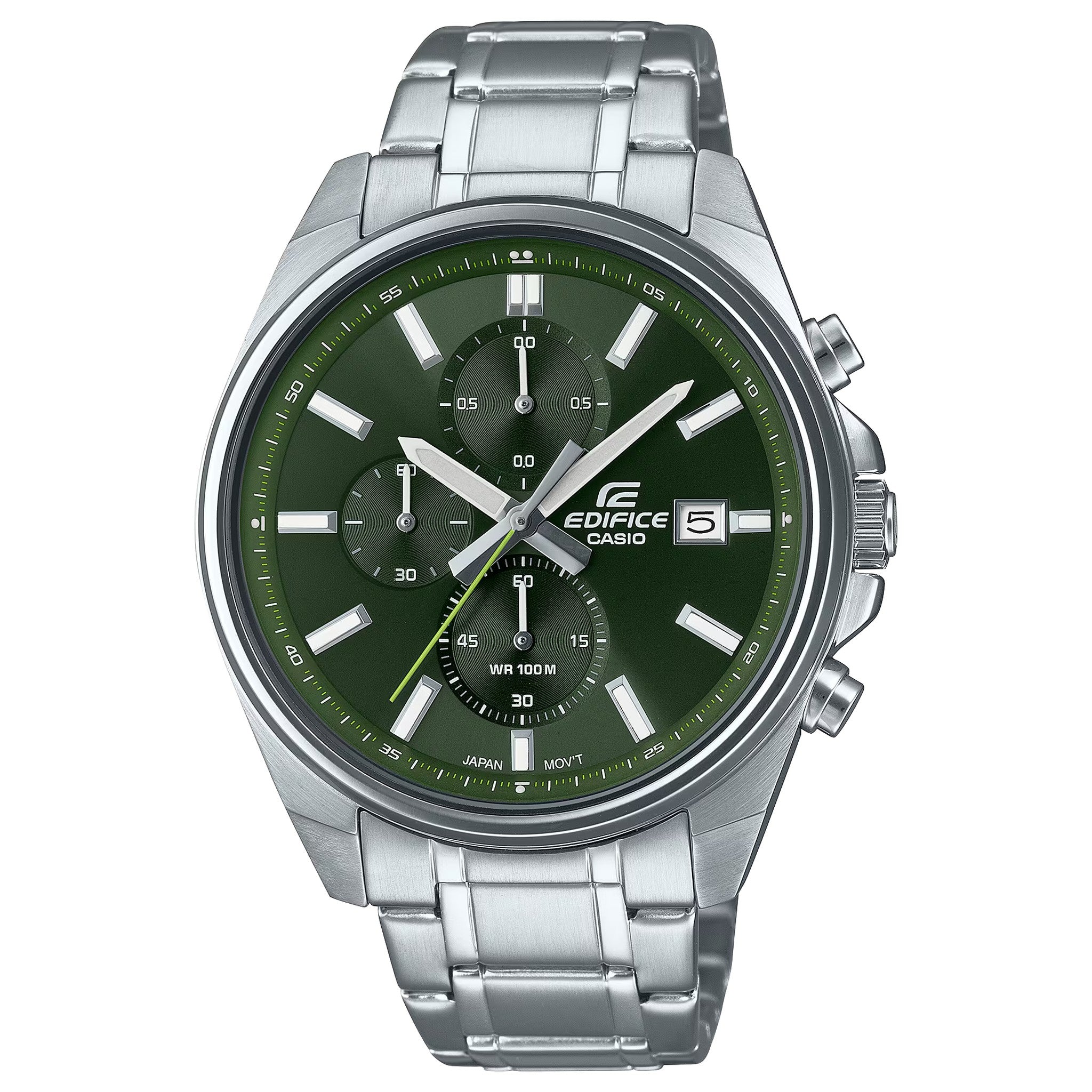 Casio Edifice EFV-610D-3C Herrenuhr Grün