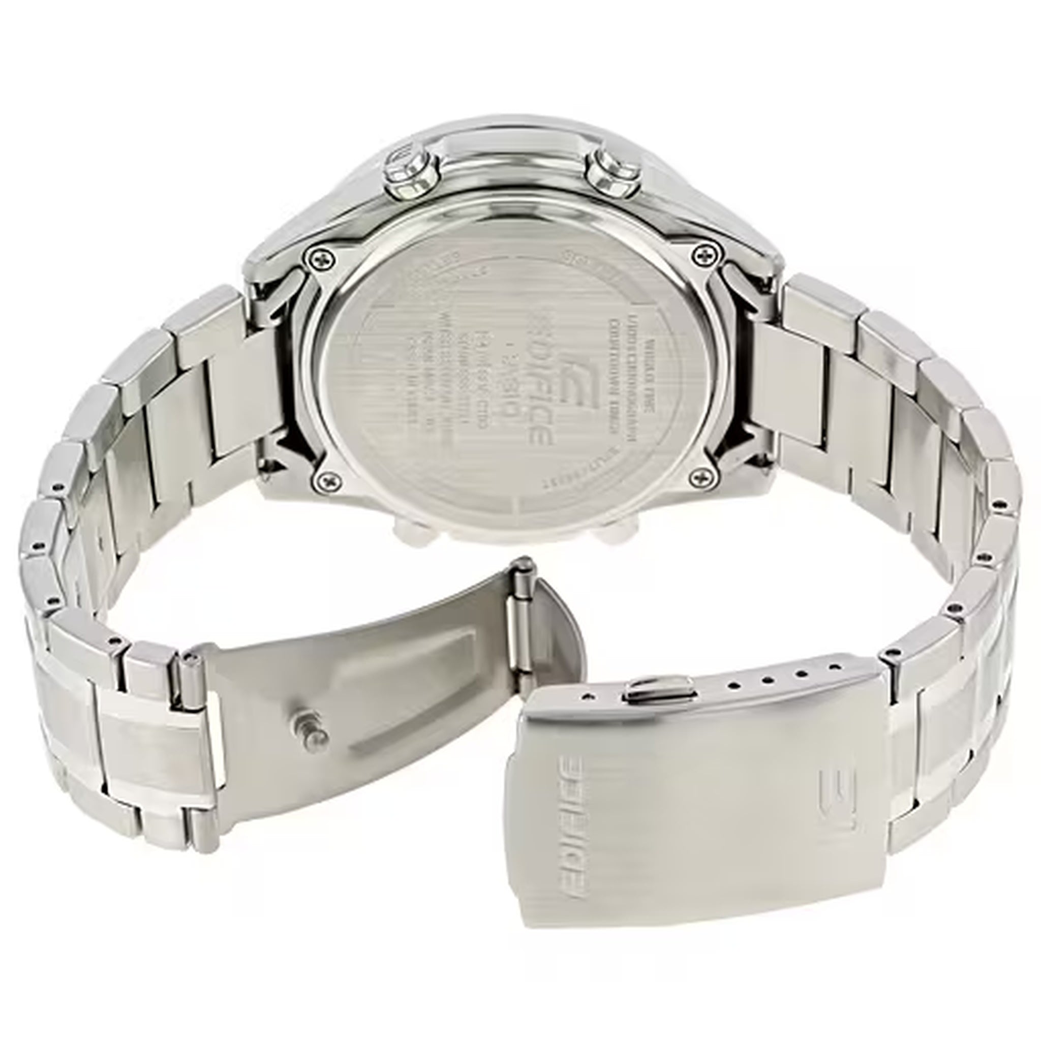 Casio Edifice EFV-C100D-2A Herrenuhr Silber Blau