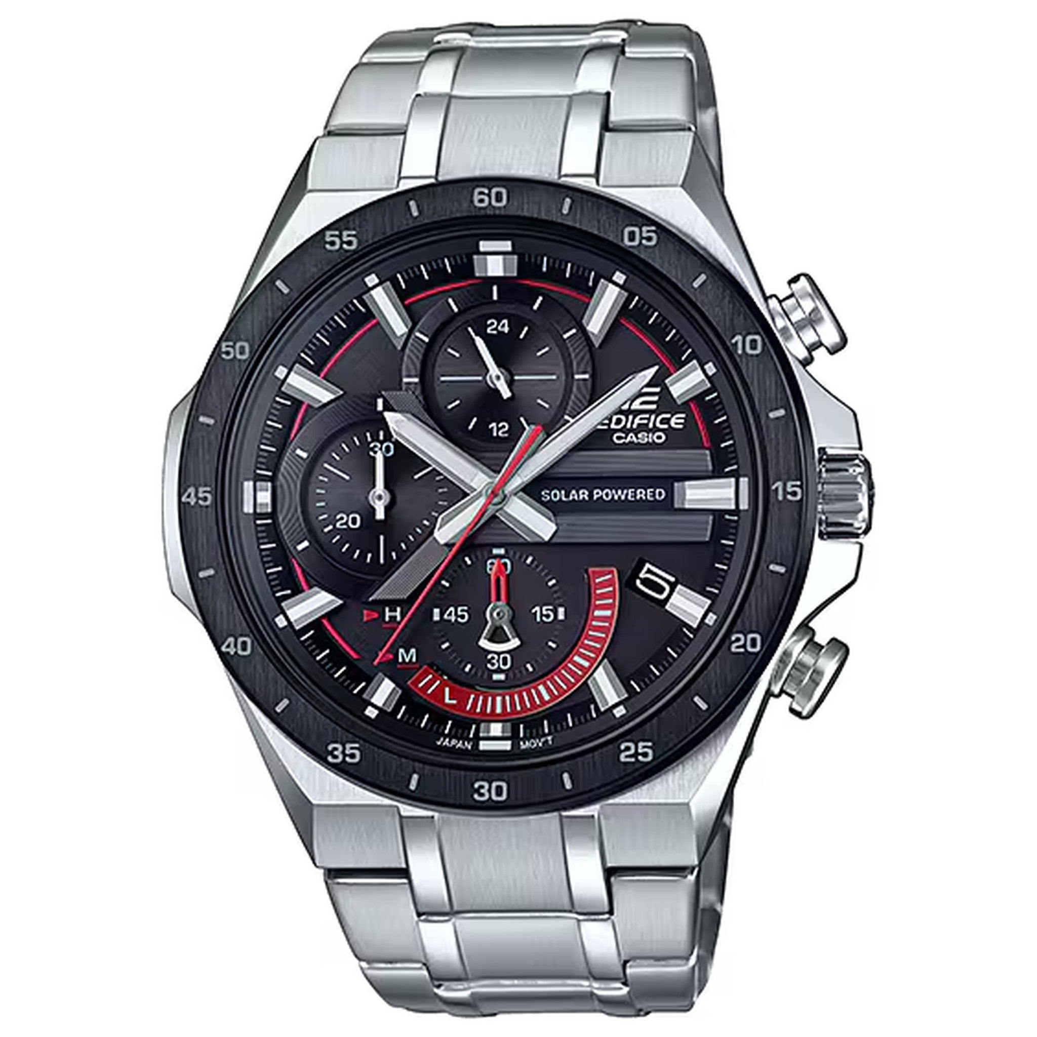Casio Edifice EQS-920DB-1A Herrenuhr Silber Schwarz