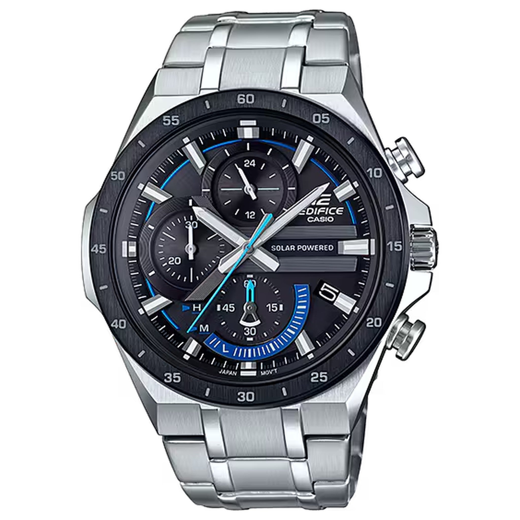 Casio Edifice EQS-920DB-1B Herrenuhr Silber Schwarz