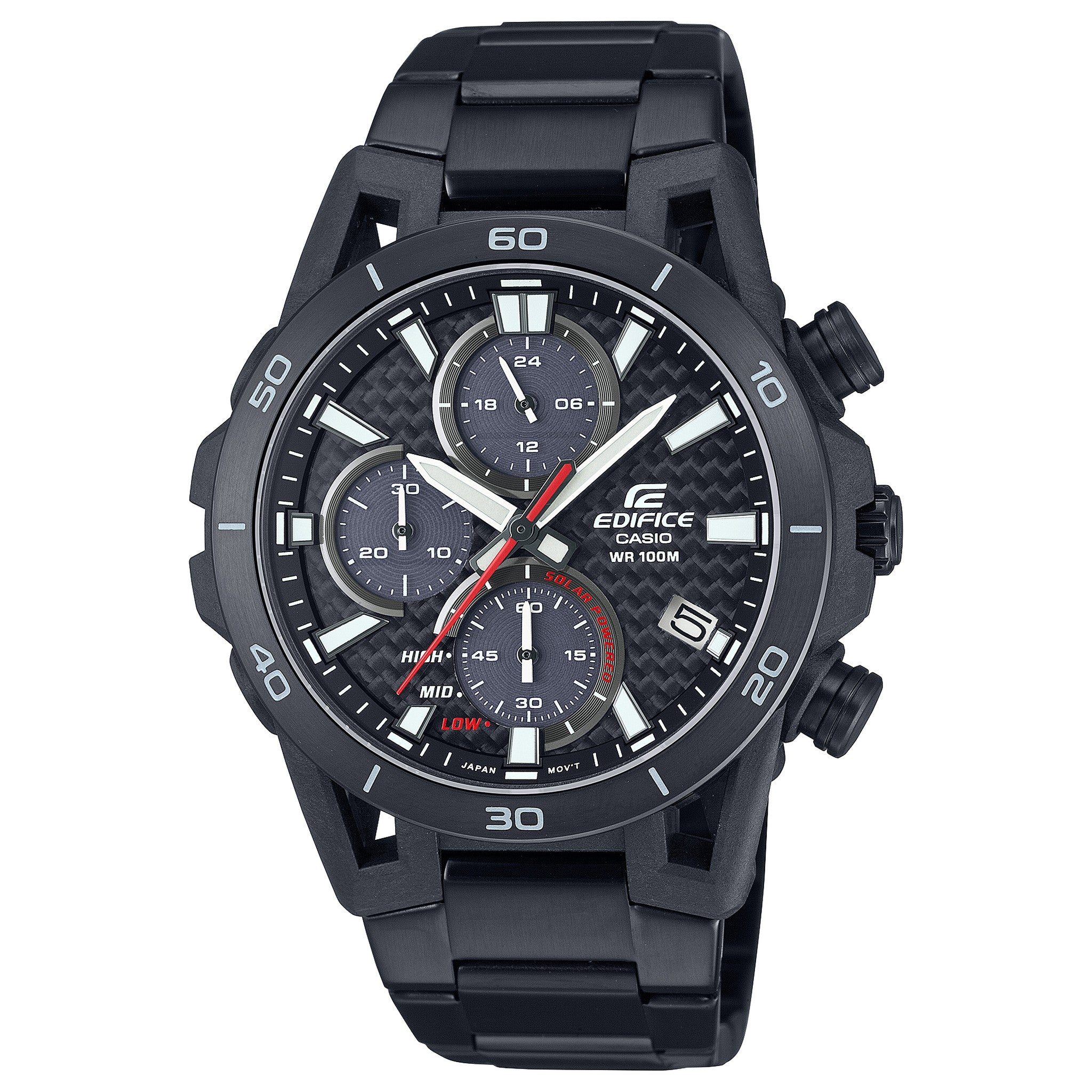 Casio Edifice EQS-960DC-1A Herrenuhr Schwarz