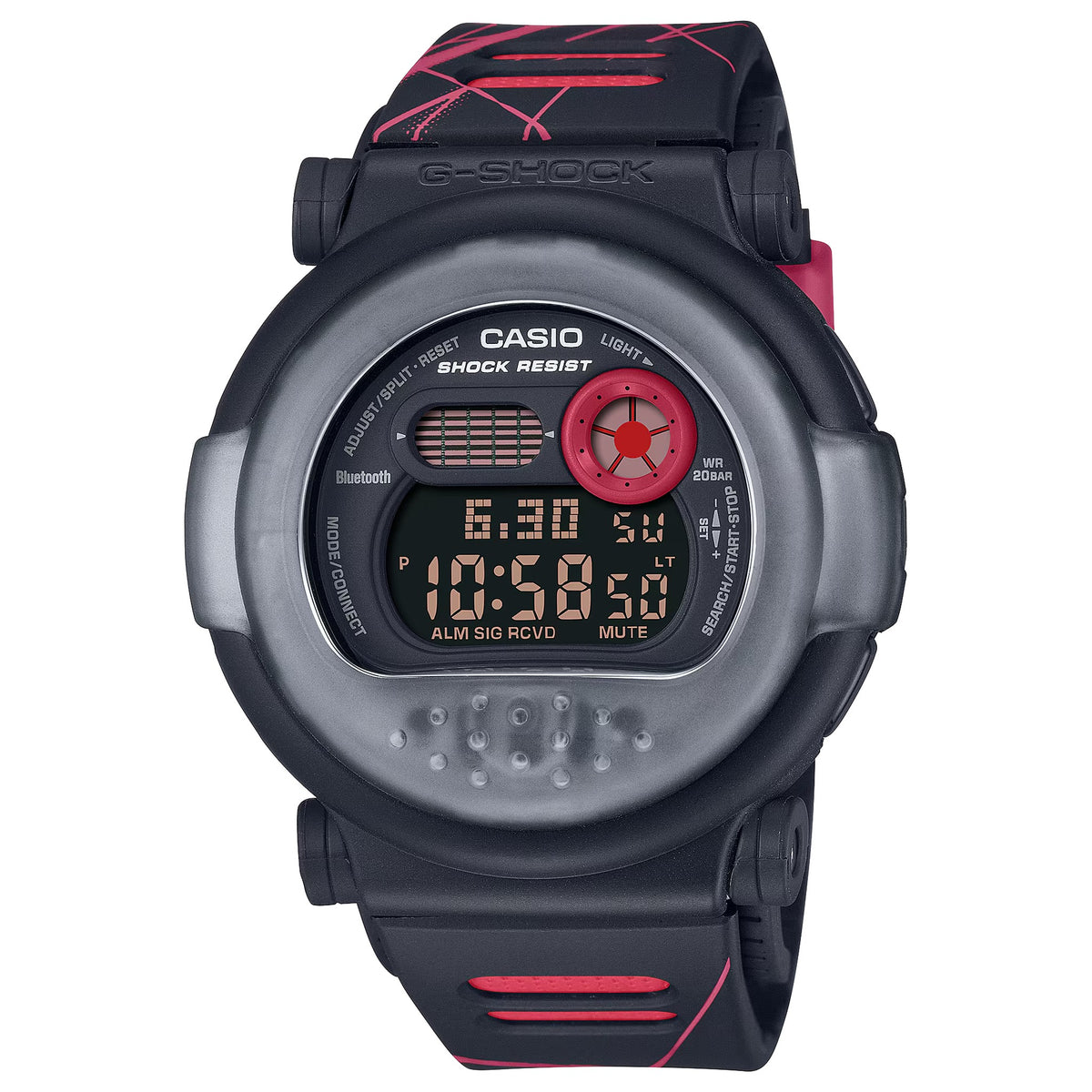 Casio G-Shock G-B001MVA-1 Herrenuhr Silber Schwarz