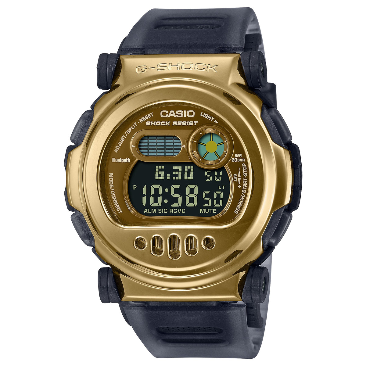 Casio G-Shock G-B001MVB-8 Herrenuhr Gold Schwarz