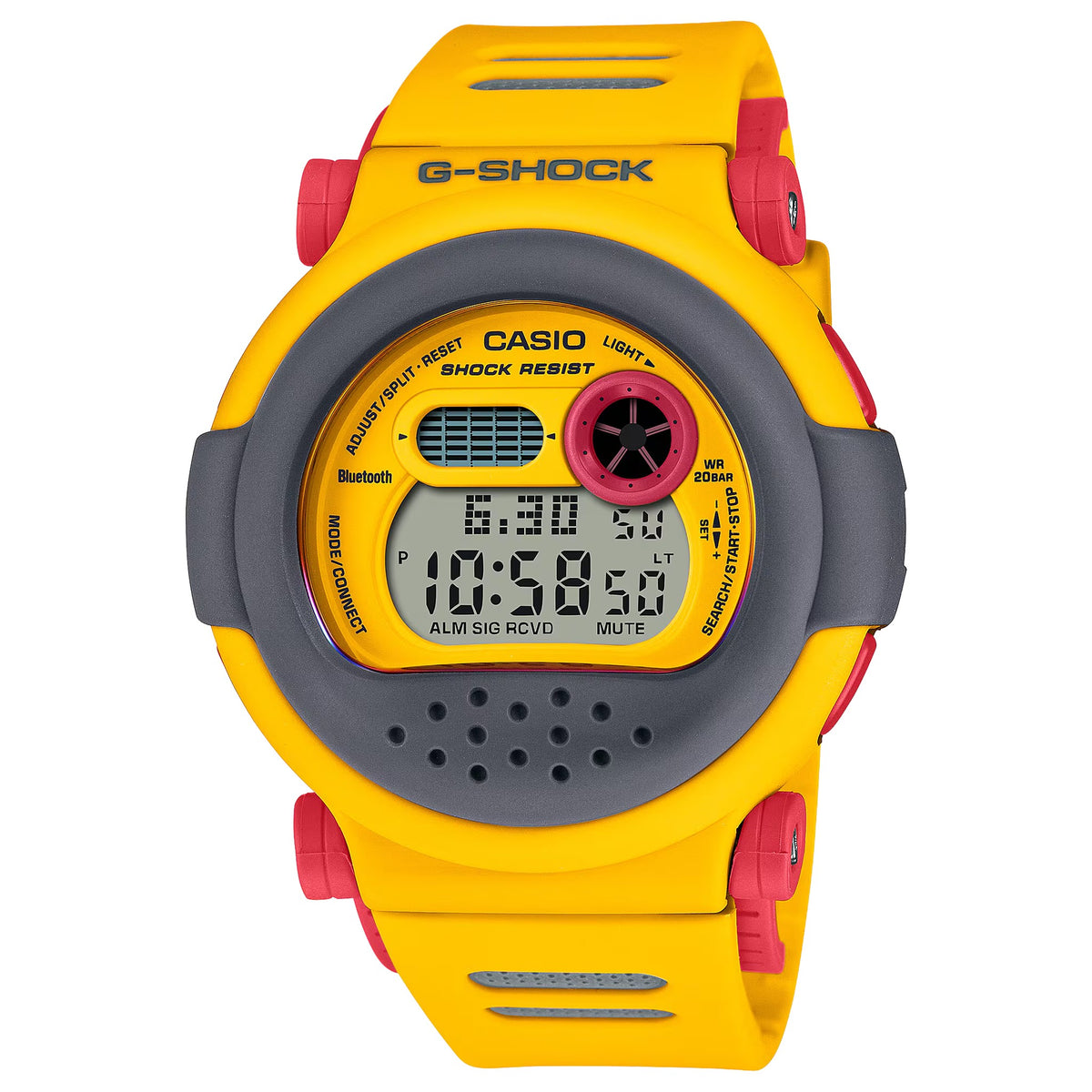 Casio G-Shock G-B001MVE-9 Herrenuhr Gelb Grau