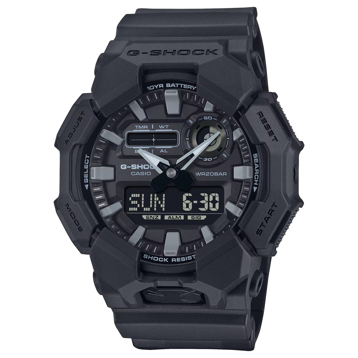 Casio G-Shock GA-010-1A1 Herrenuhr Schwarz