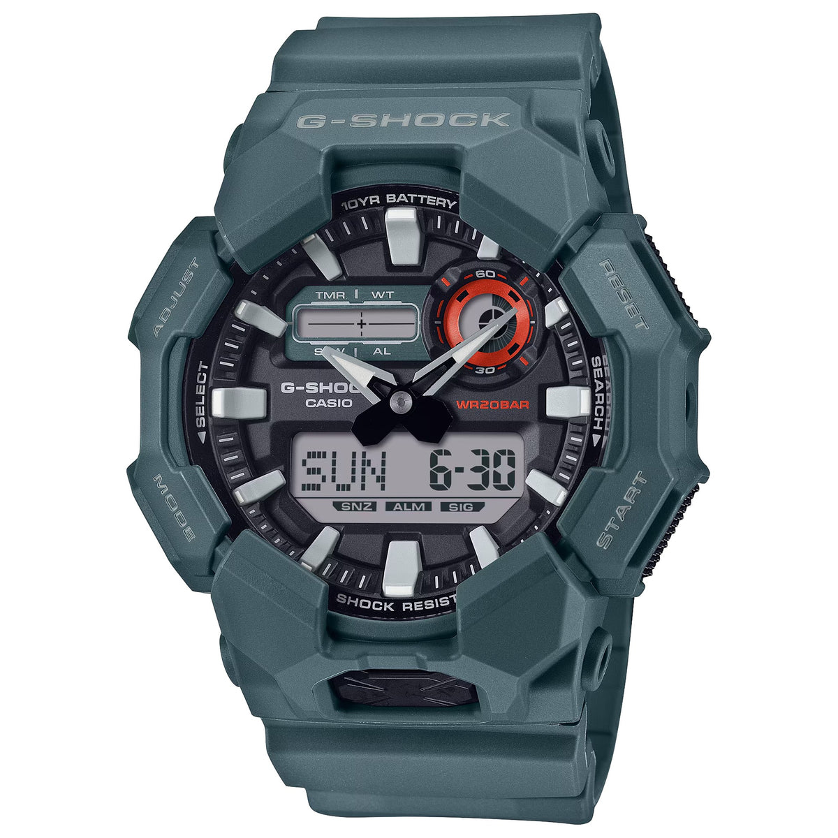 Casio G-Shock GA-010-2A Herrenuhr Grün