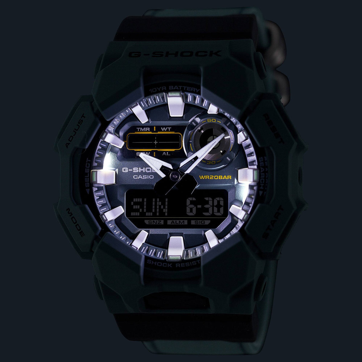 Casio G-Shock GA-010CE-2A Herrenuhr Blau