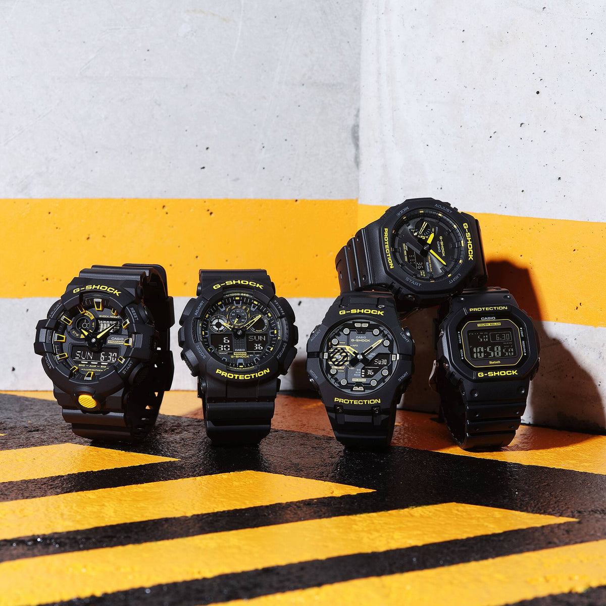 Casio G-Shock GA-100CY-1A Herrenuhr Schwarz