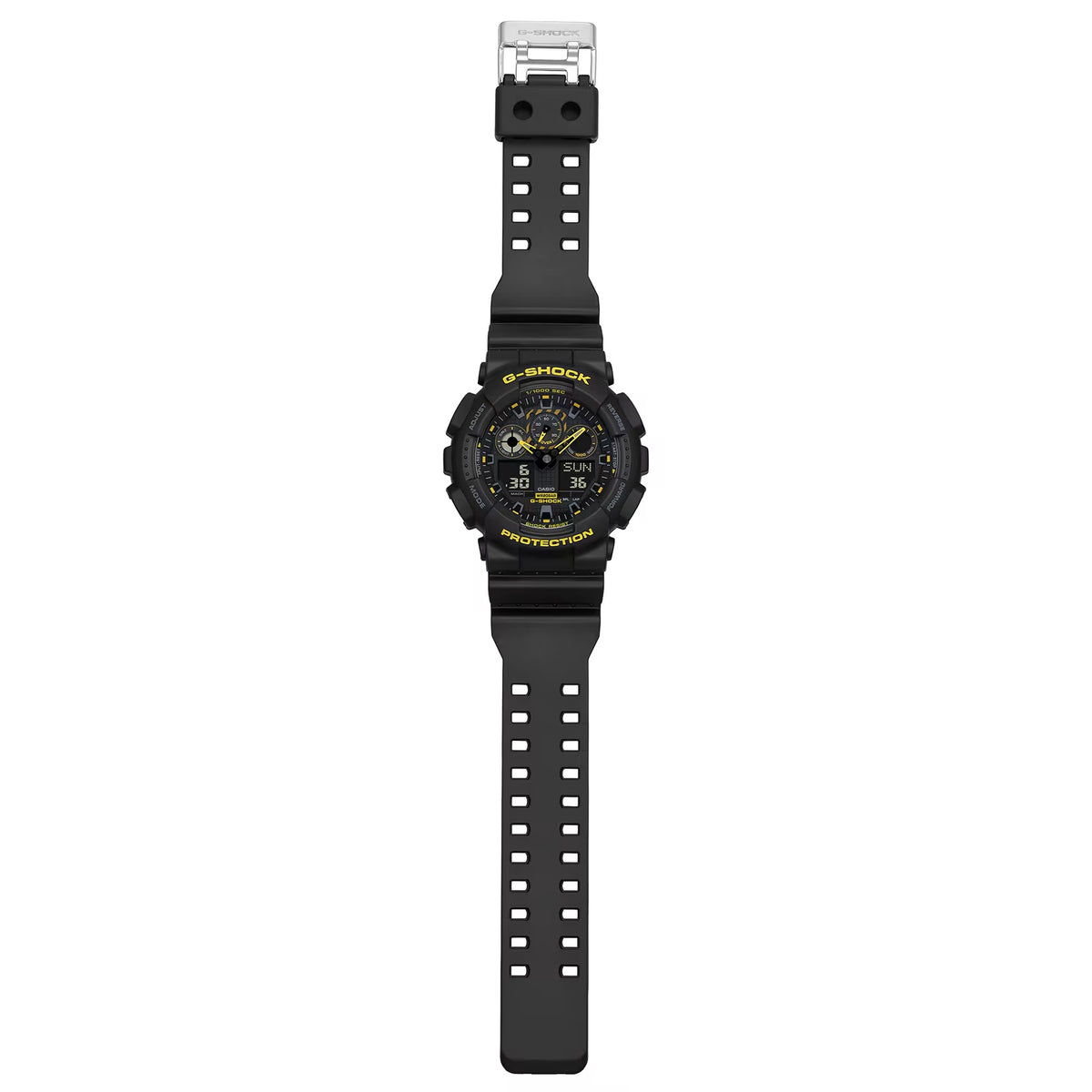 Casio G-Shock GA-100CY-1A Herrenuhr Schwarz