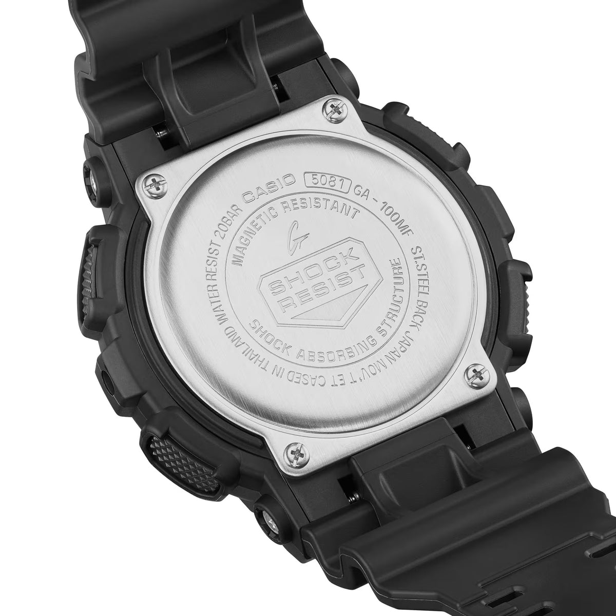 Casio G-Shock GA-100MF-1A Men's Black Watch