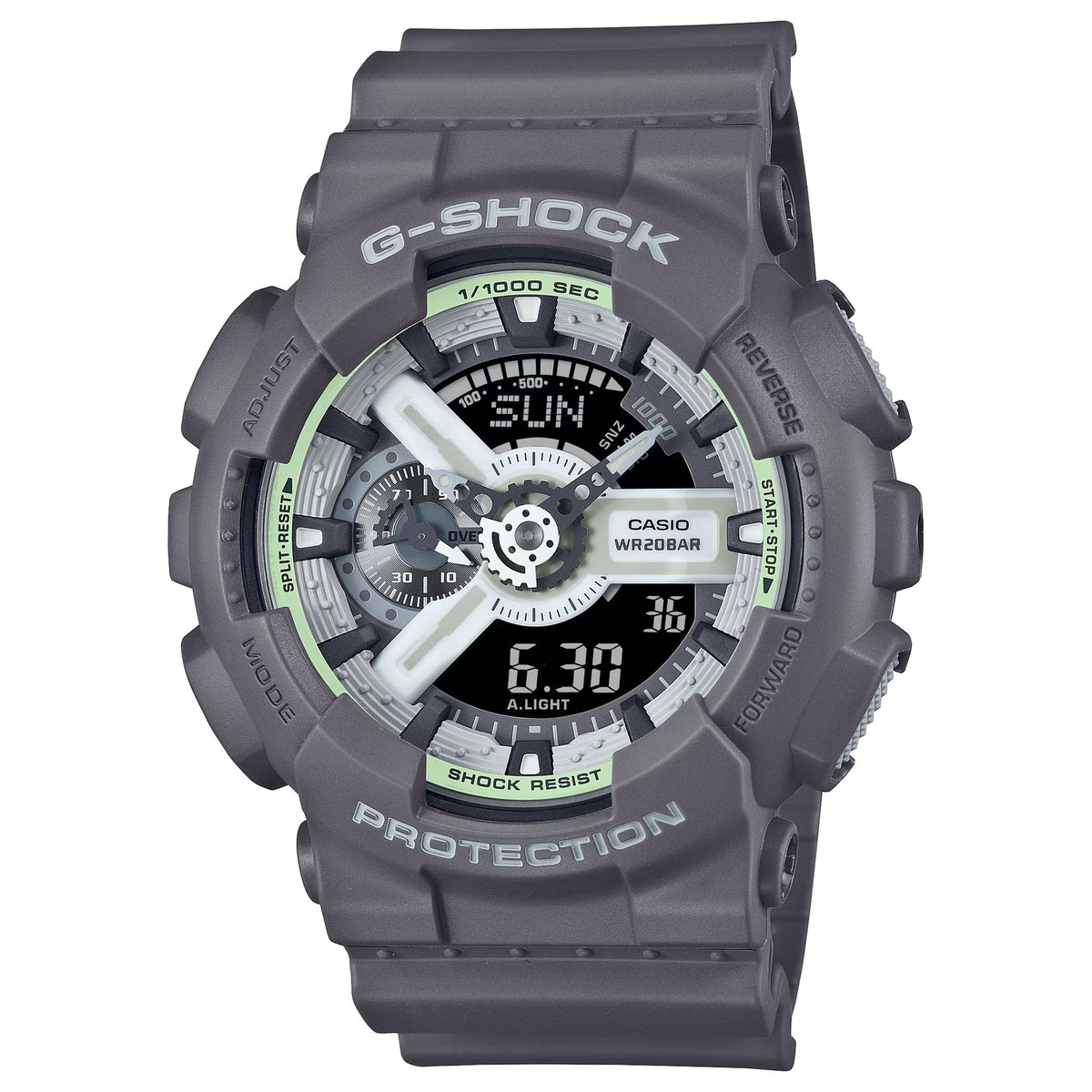 Casio G-Shock GA-110HD-8A Herrenuhr Grau