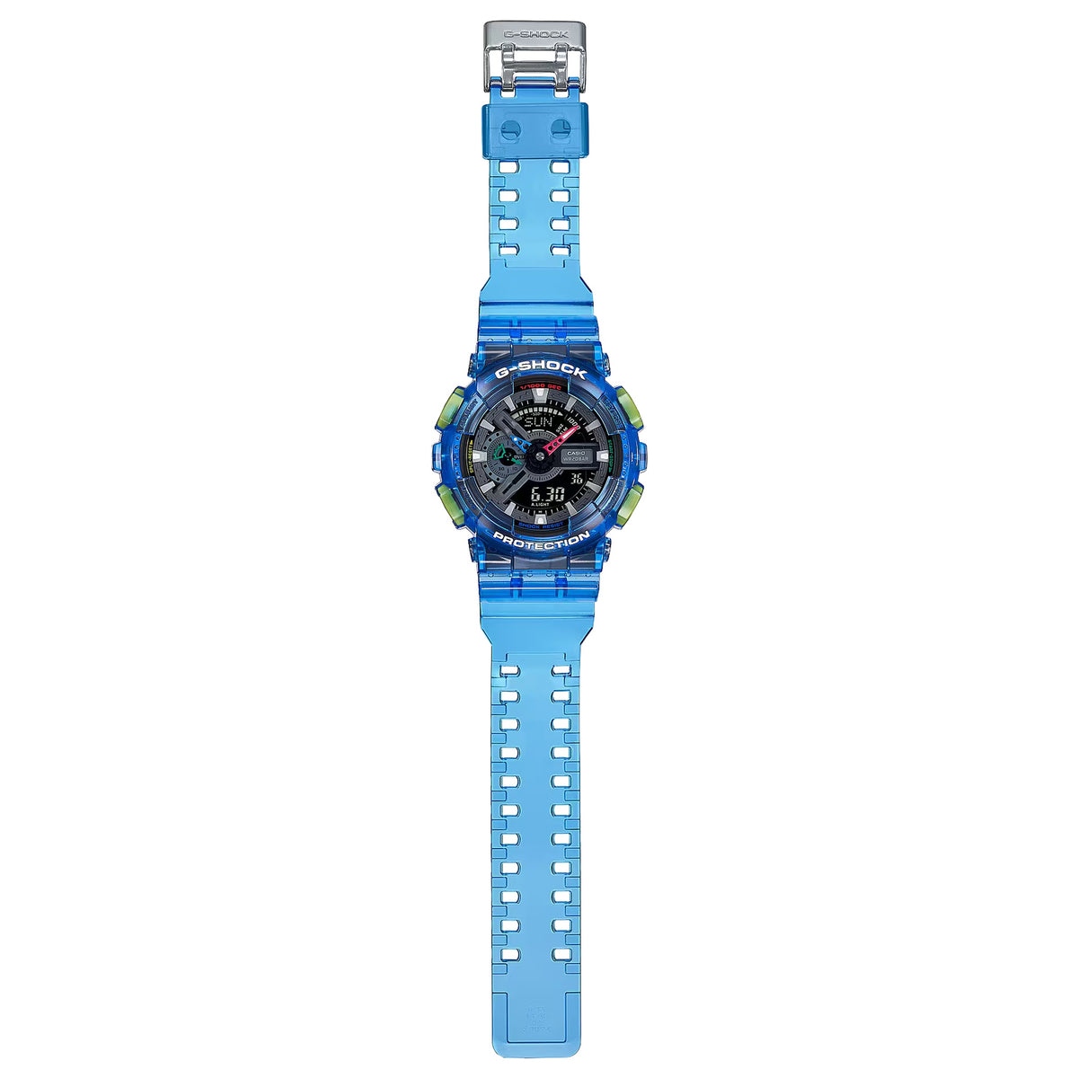 Casio G-Shock GA-110JT-2A Herrenuhr Transparent Blau
