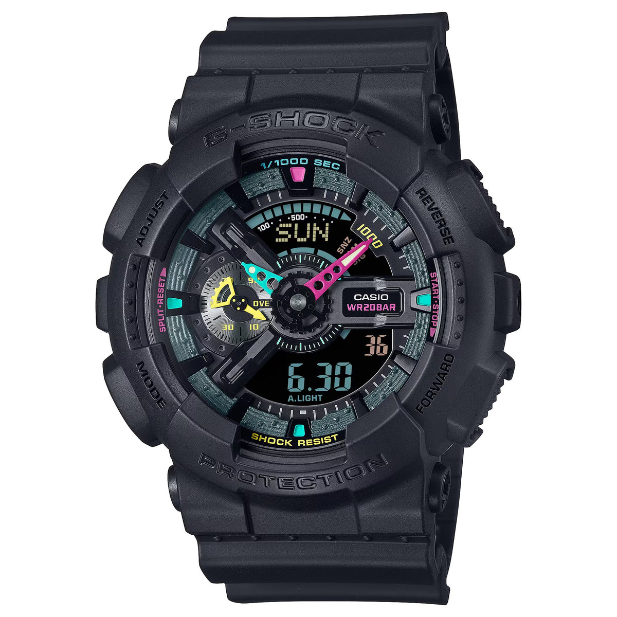 Casio G-Shock GA-110MF-1A Herrenuhr Schwarz