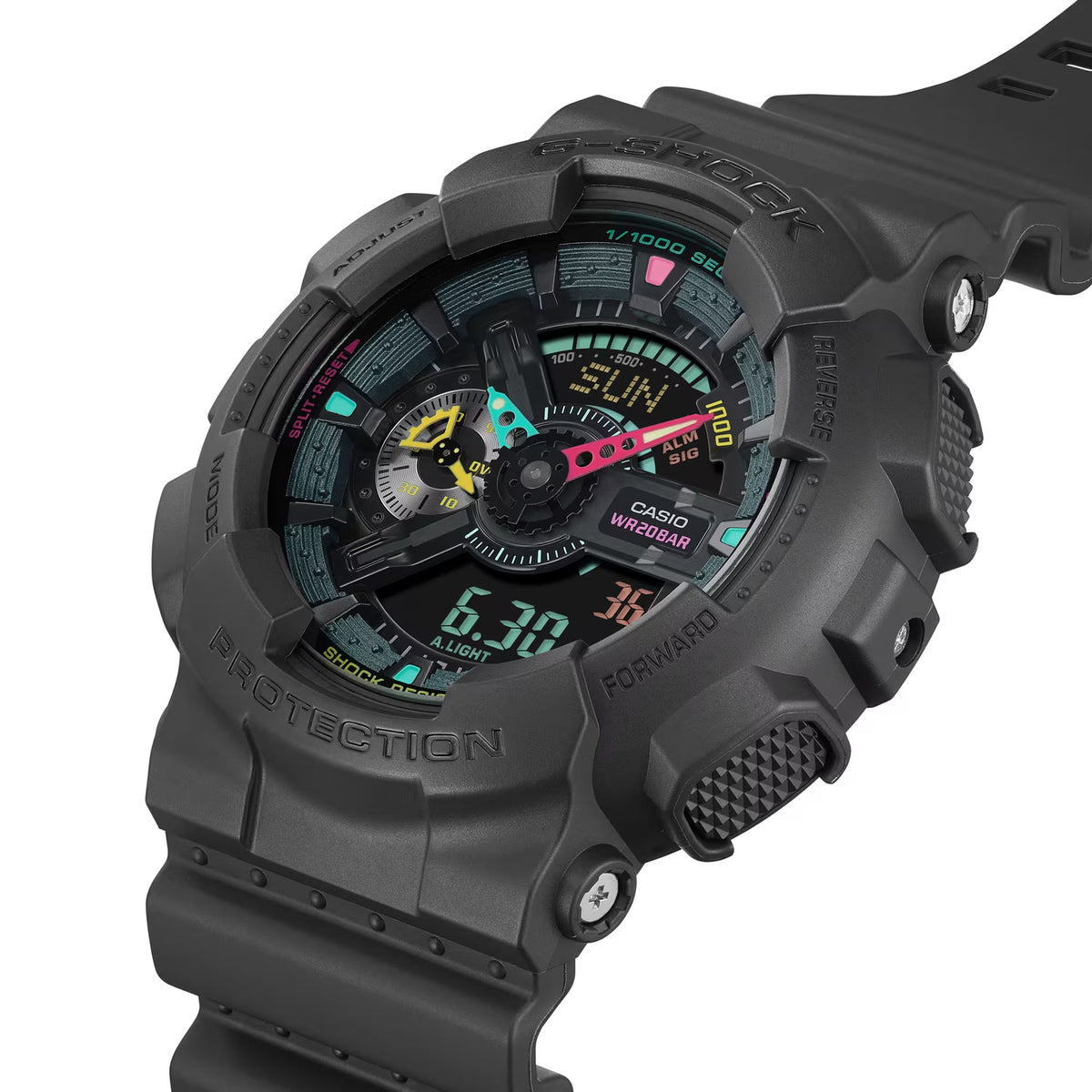 Casio G-Shock GA-110MF-1A Herrenuhr Schwarz