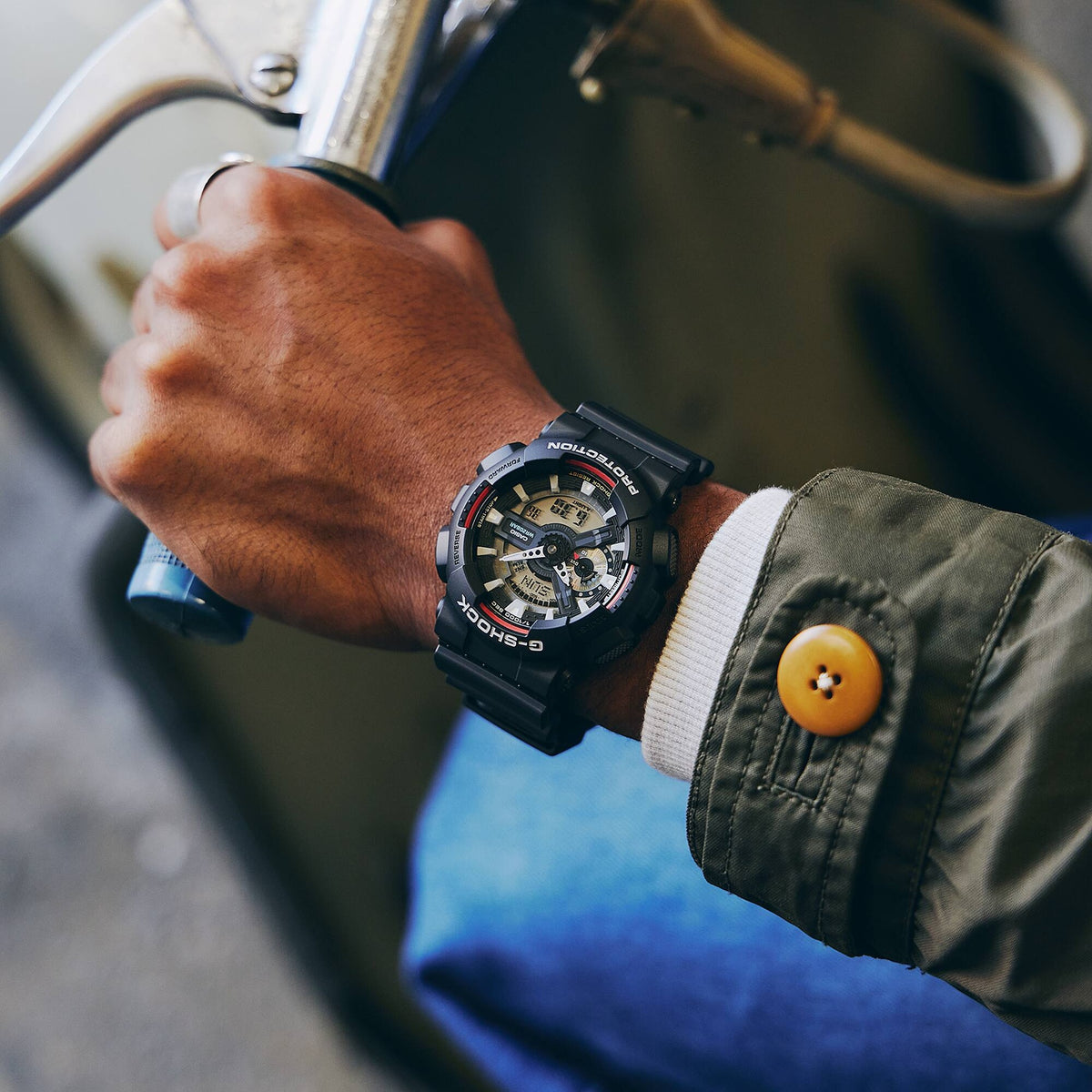Casio G-Shock GA-110RL-1A Herrenuhr Schwarz