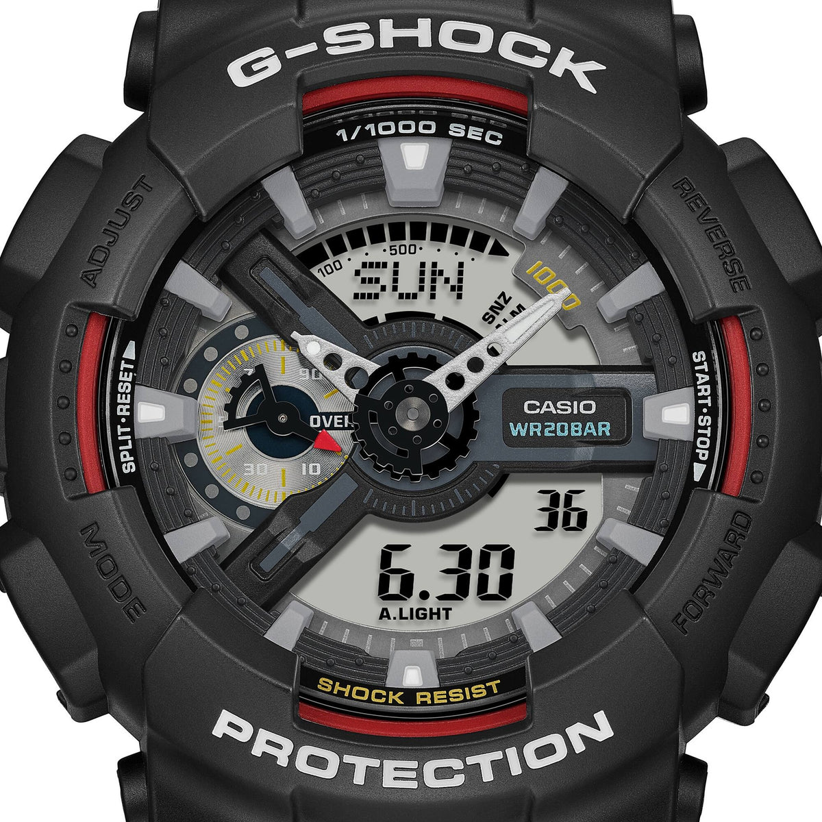 Casio G-Shock GA-110RL-1A Herrenuhr Schwarz