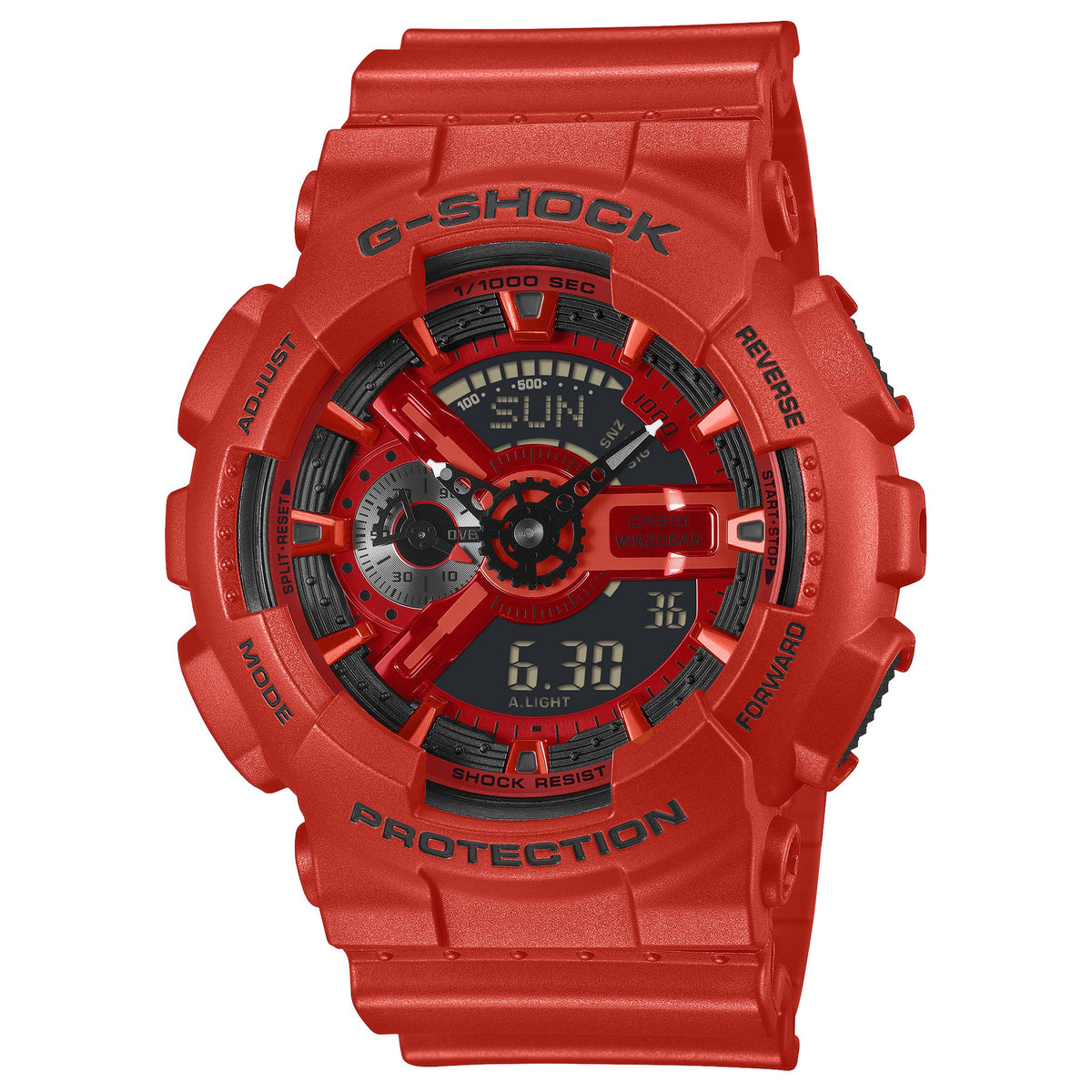 Casio G-Shock GA-110RRB-4A Herrenuhr Rot