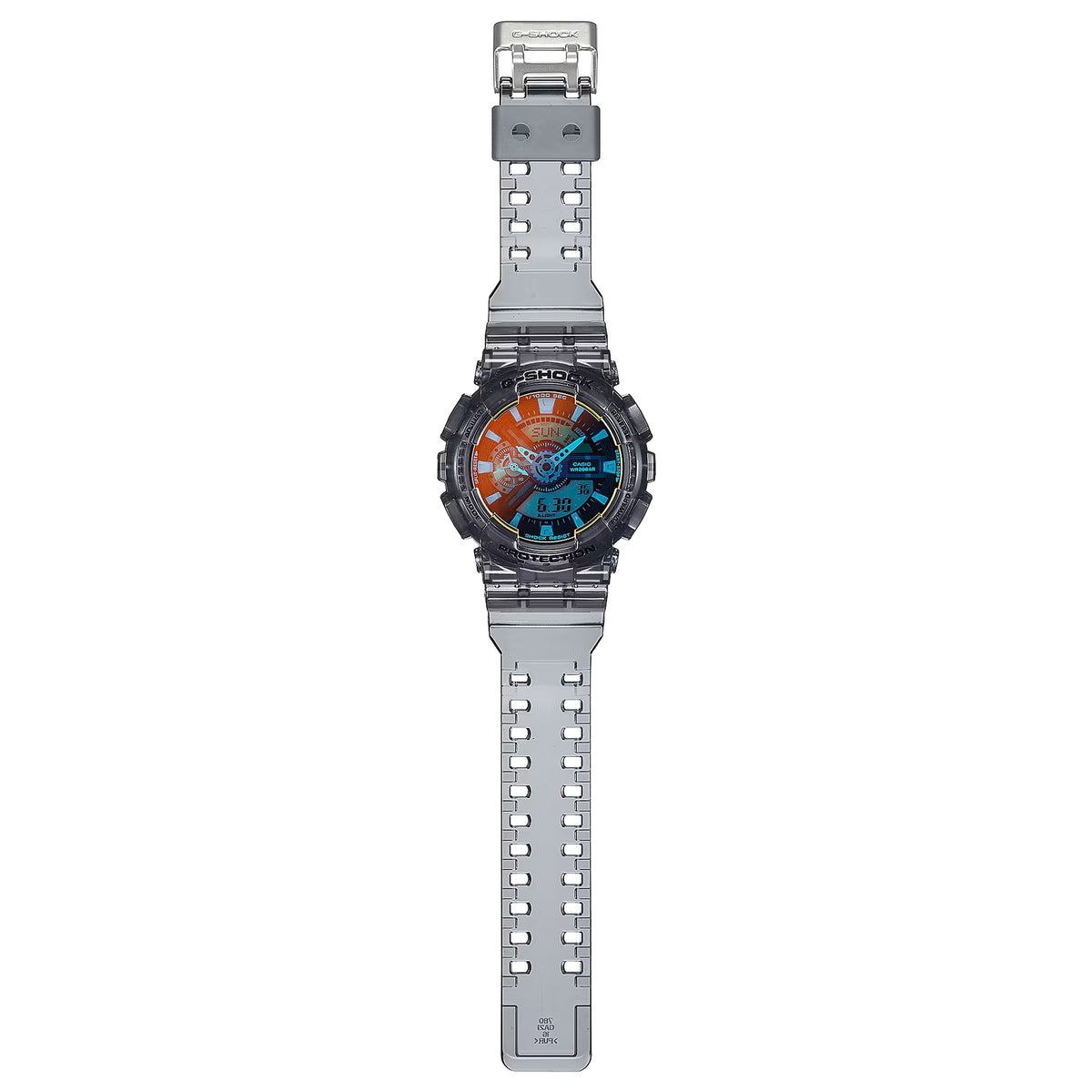 Casio G-Shock GA-110TLS-8A Herrenuhr Transparent Grau