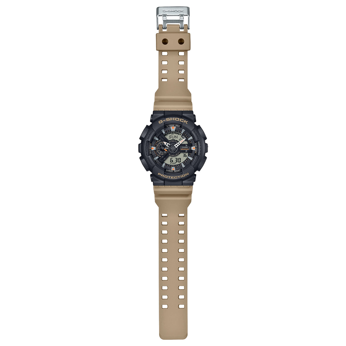 Casio G-Shock GA-110TU-1A5 Herrenuhr Schwarz Braun