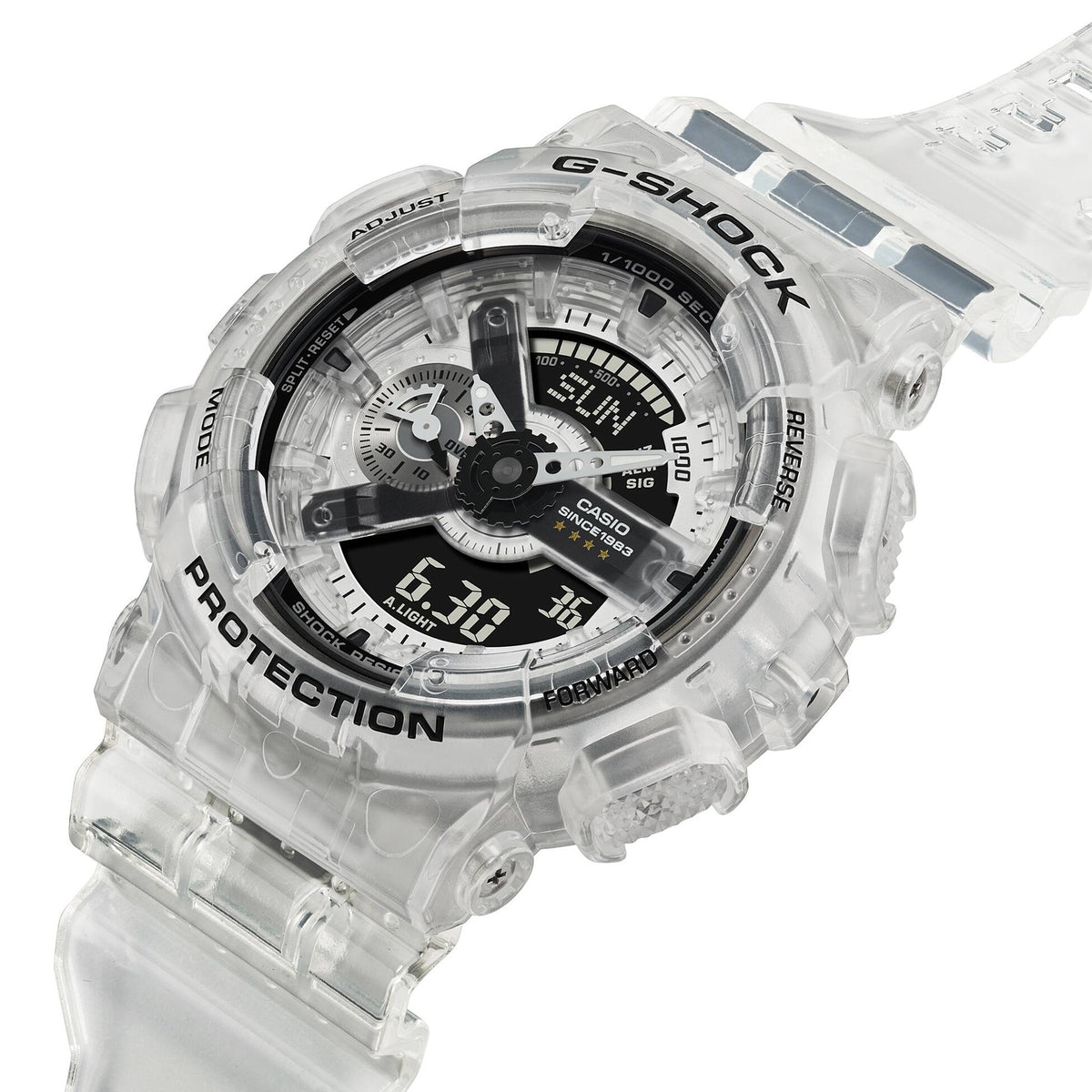 Casio G-Shock GA-114RX-7A Herrenuhr Transparent