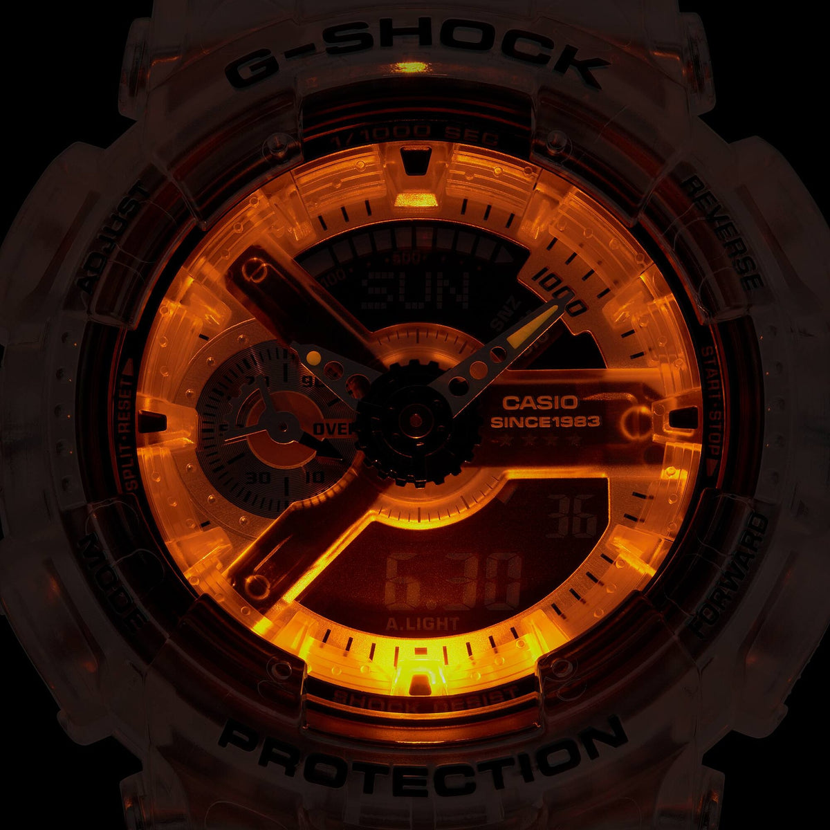 Casio G-Shock GA-114RX-7A Herrenuhr Transparent