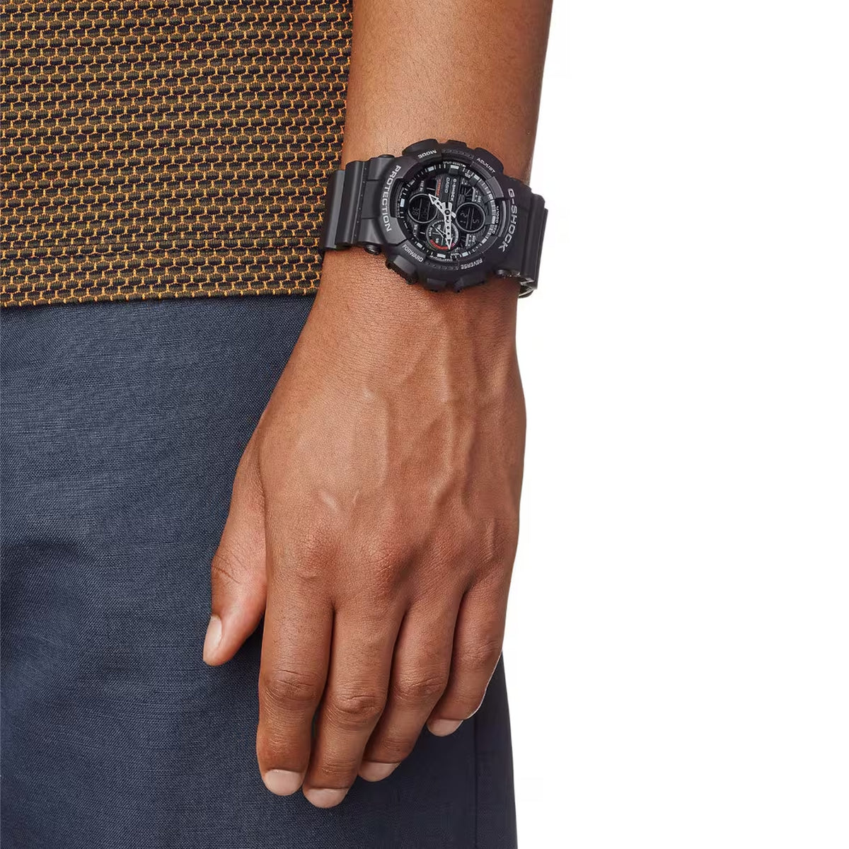 Casio G-Shock GA-140-1A1 Herrenuhr Schwarz