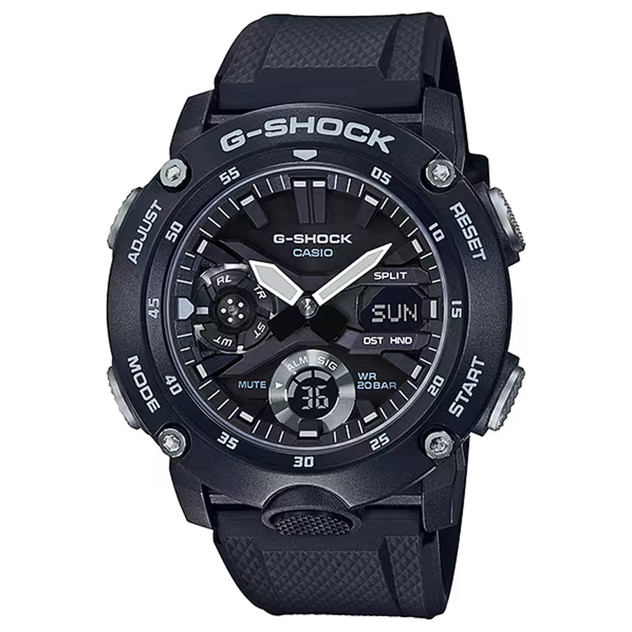 Casio G-Shock GA-2000S-1A Men's Black Watch