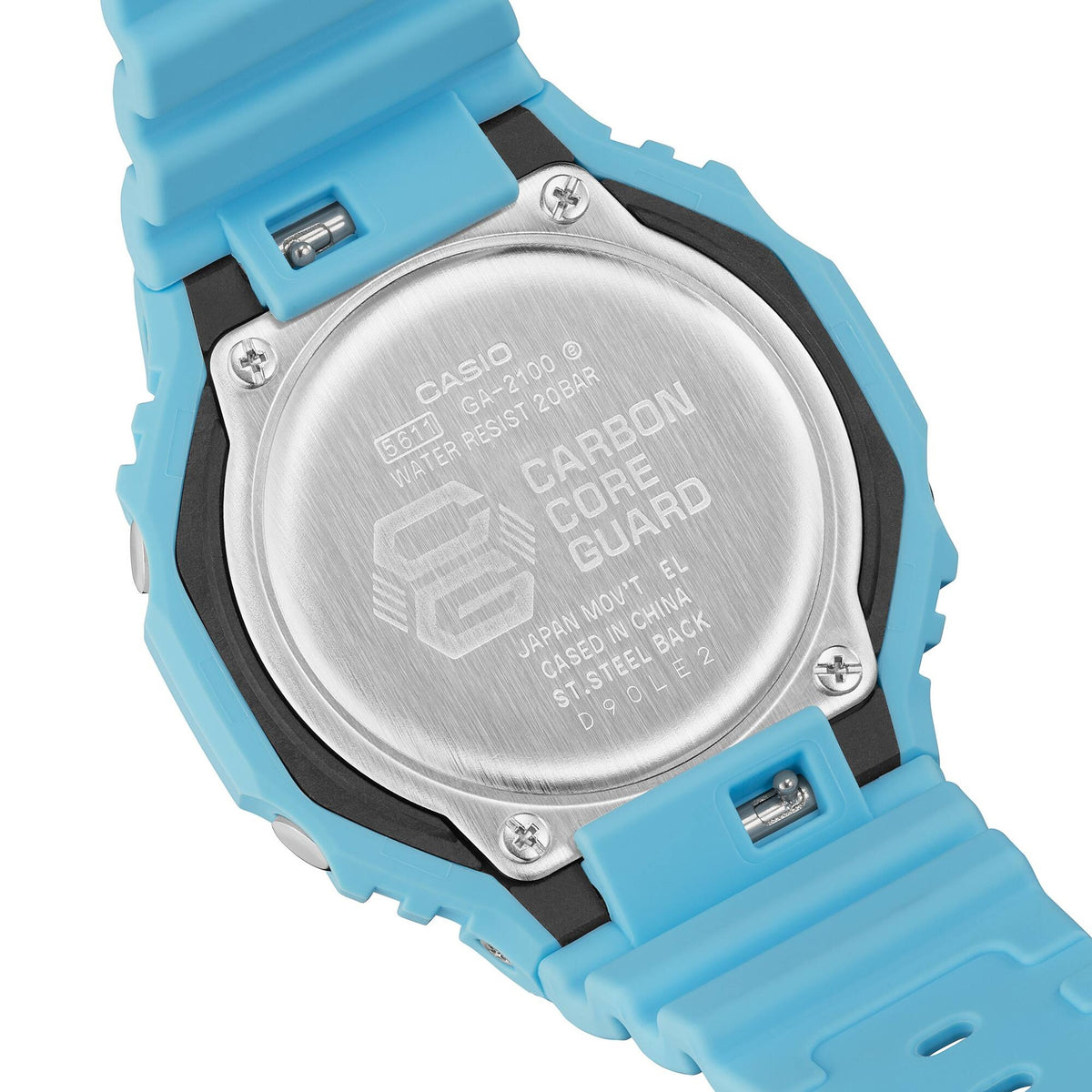 Montre Casio G-Shock GA-2100-2A2 Homme Bleu