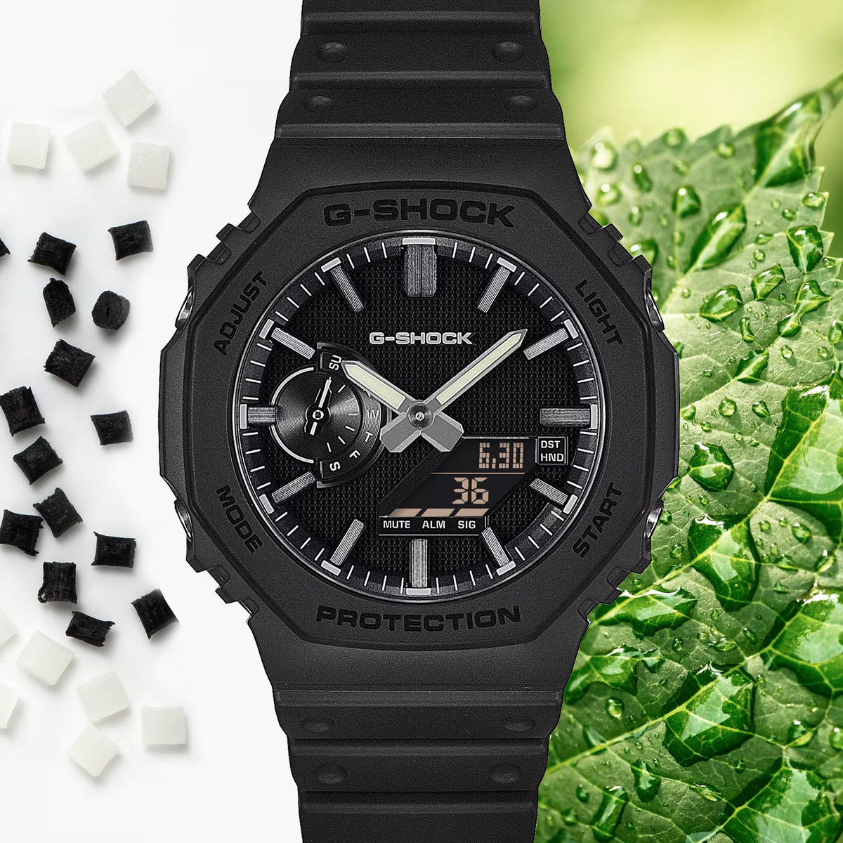 Casio G-Shock GA-2100LXB-1A Herrenuhr Schwarz