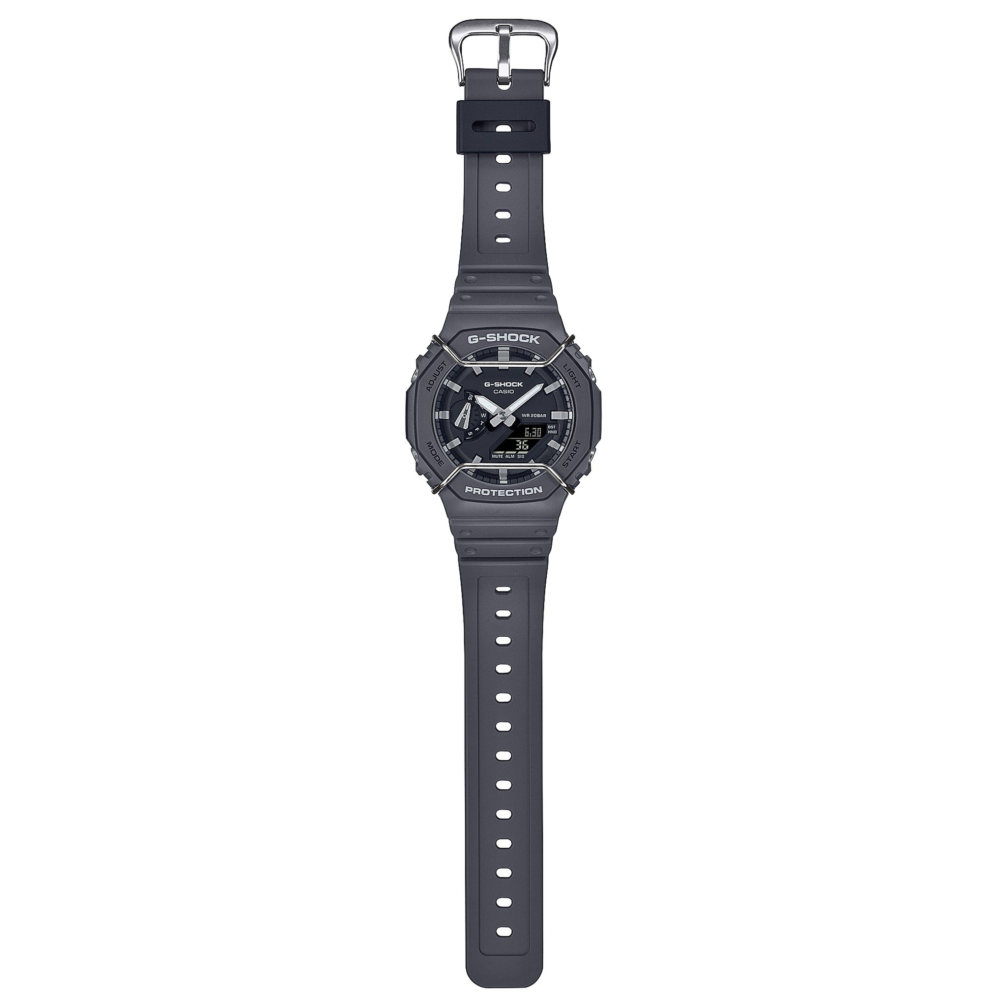 Casio G-Shock GA-2100PTS-8A Herrenuhr Grau