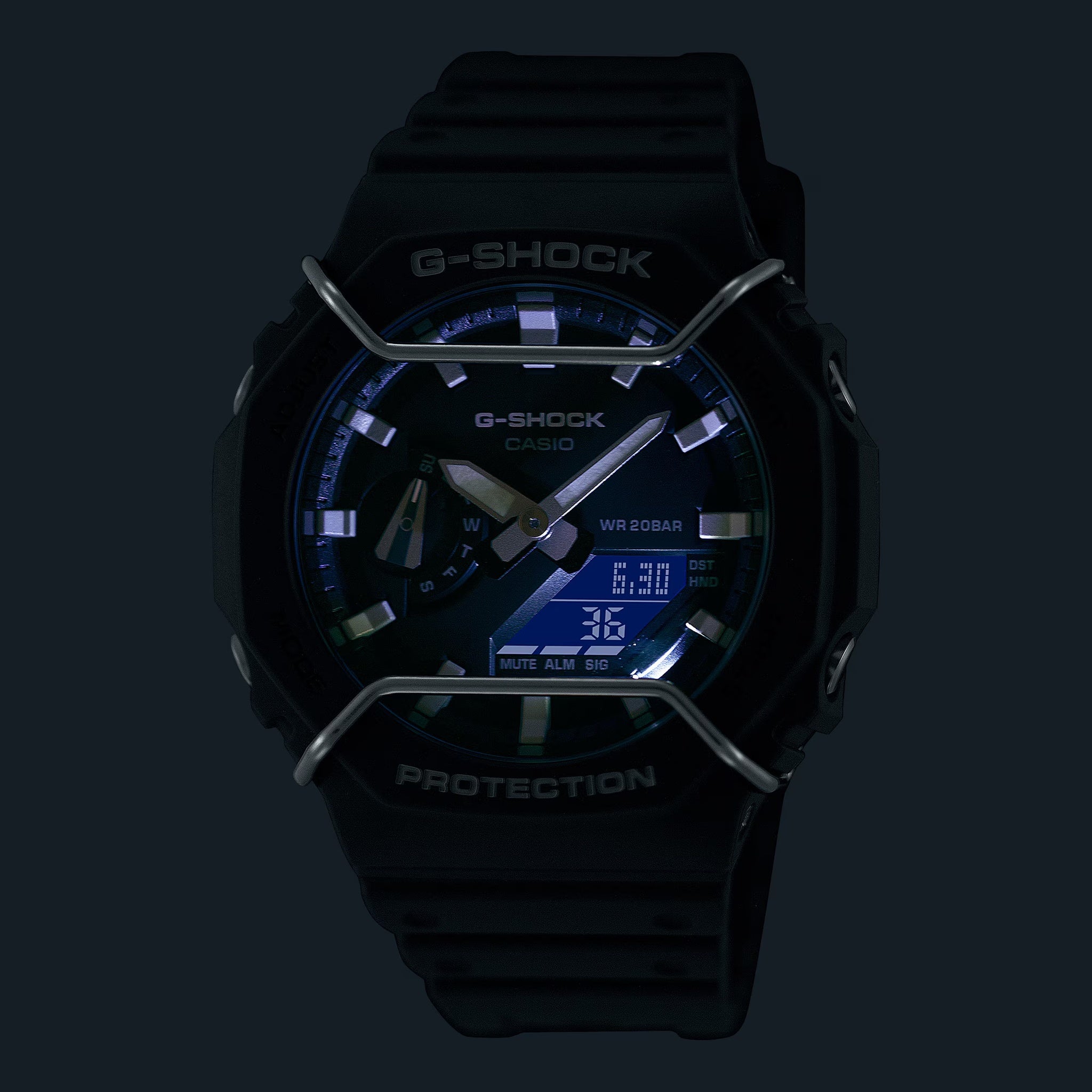 Casio G-Shock GA-2100PTS-8A Herrenuhr Grau