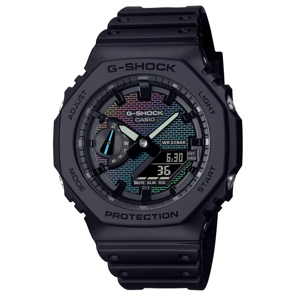 Casio G-Shock GA-2100RW-1A Herrenuhr Schwarz