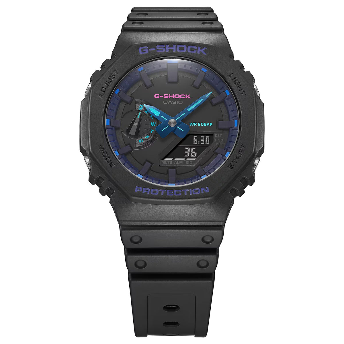 Montre Casio G-Shock GA-2100VB-1A Homme Noir