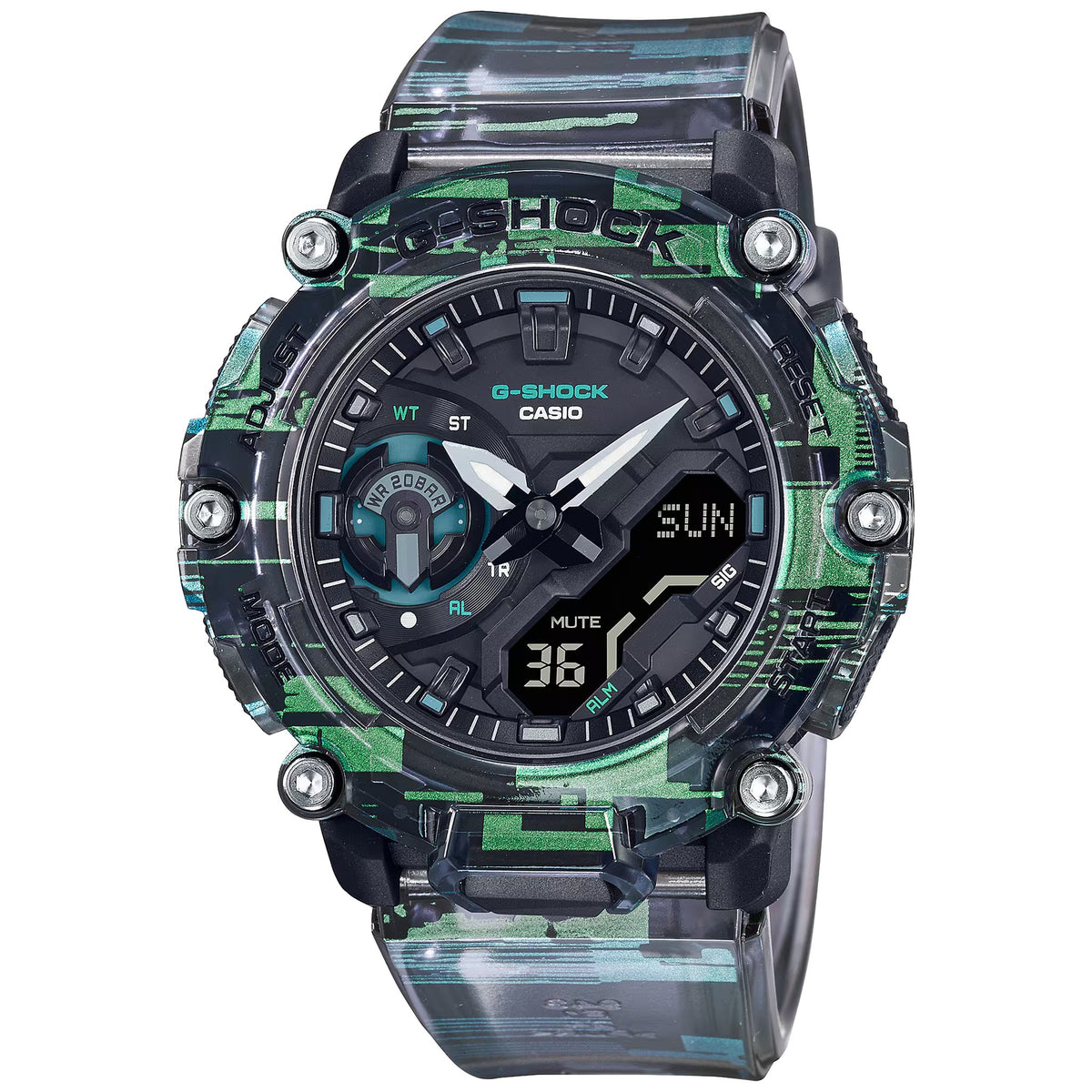 Casio G-Shock GA-2200NN-1A Analog/Digital-Uhr Schwarz